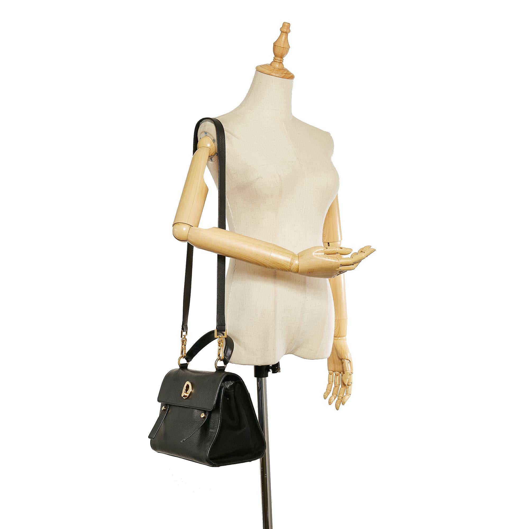 Saint Laurent Muse Two Leather Satchel (SHG-25057)