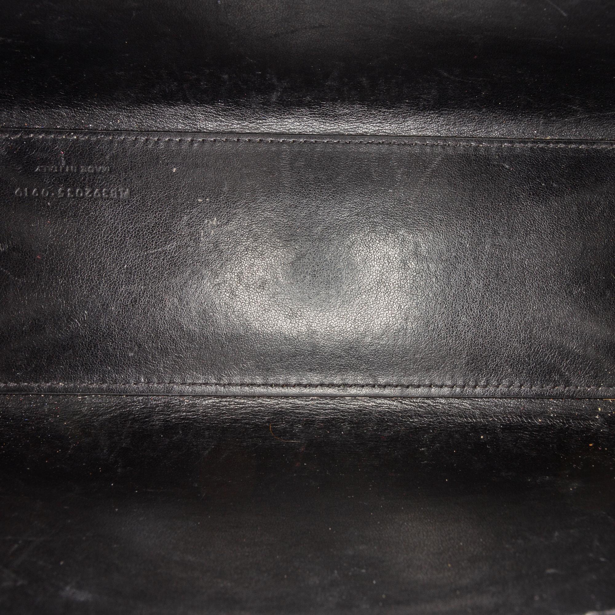 Saint Laurent Nano Sac De Jour Embossed Leather Satchel (SHG-25199)