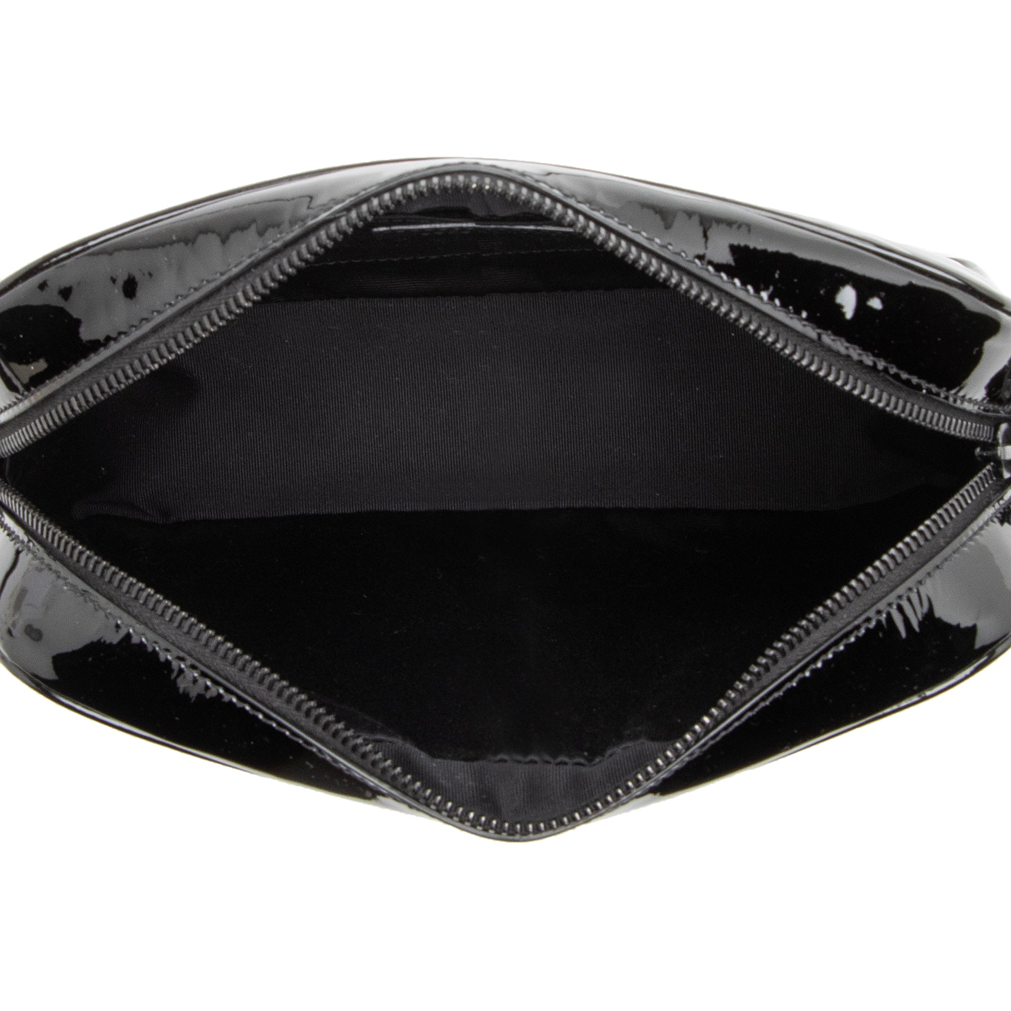 Saint Laurent Matelasse Patent Leather Monogram Lou Camera Bag (SHF-23056)