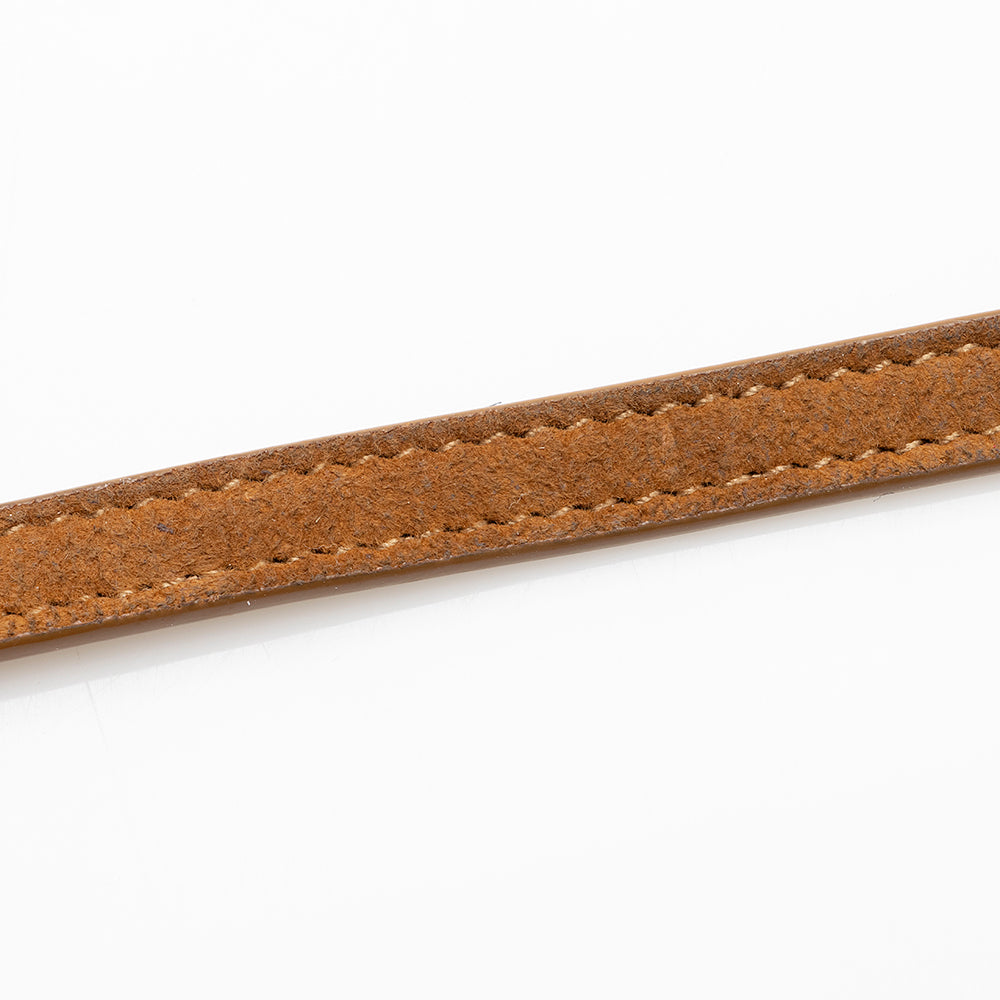 Saint Laurent Quilted Denim Becky Double Zip Crossbody Bag (SHF-20574)