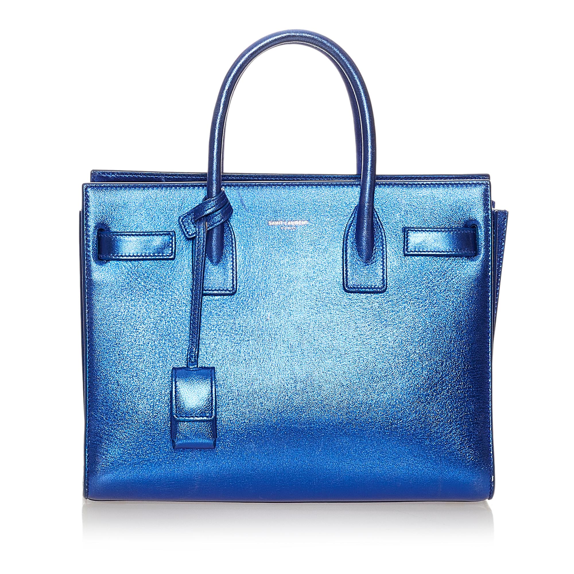 Saint Laurent Sac De Jour Leather Satchel (SHG-27966)