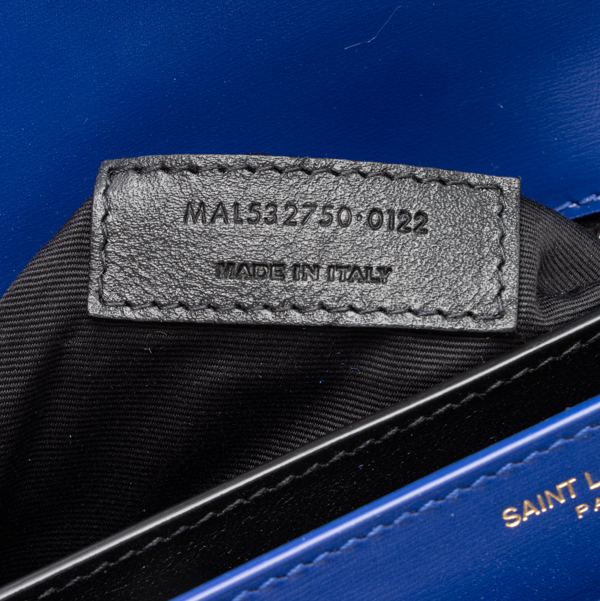 Saint Laurent Smooth Calfskin Saude Monogram Cassandra Medium Chain Bag (SHF-23932)