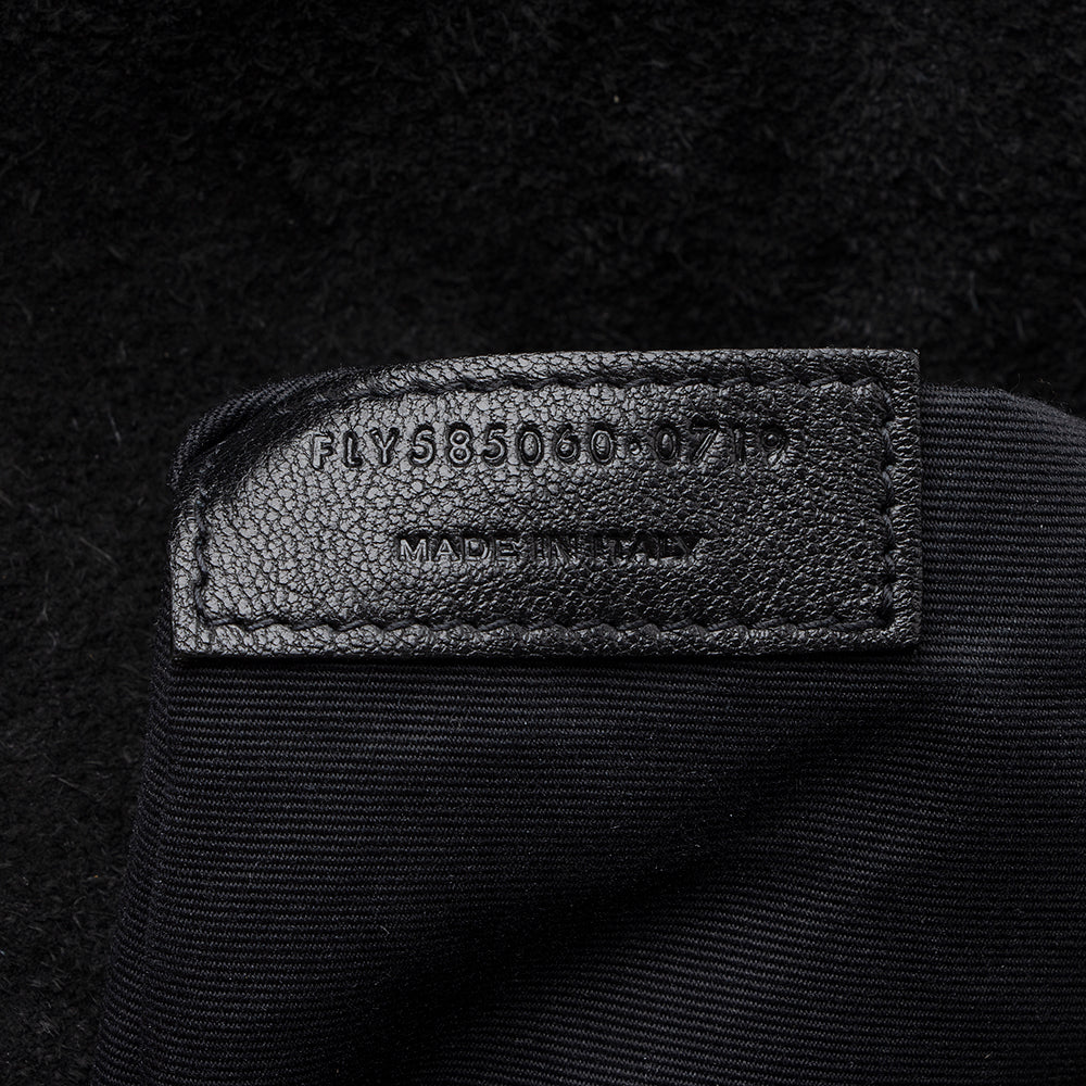 Saint Laurent Suede Le Carre Satchel - FINAL SALE (SHF-18712)