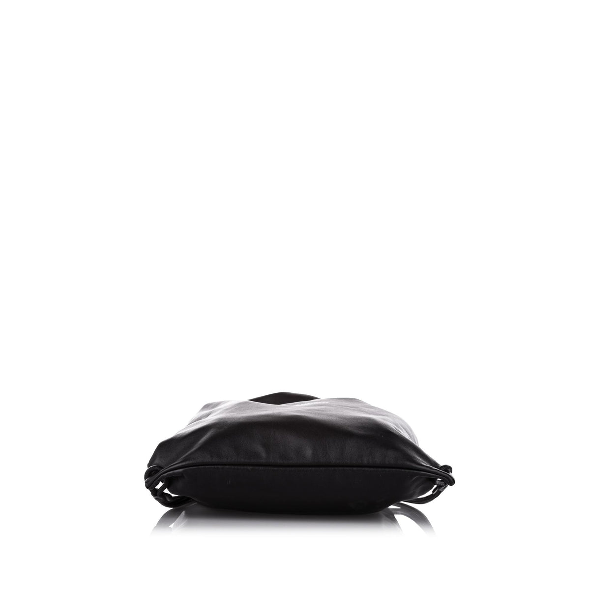 Saint Laurent Teddy Drawstring Leather Backpack (SHG-24541)