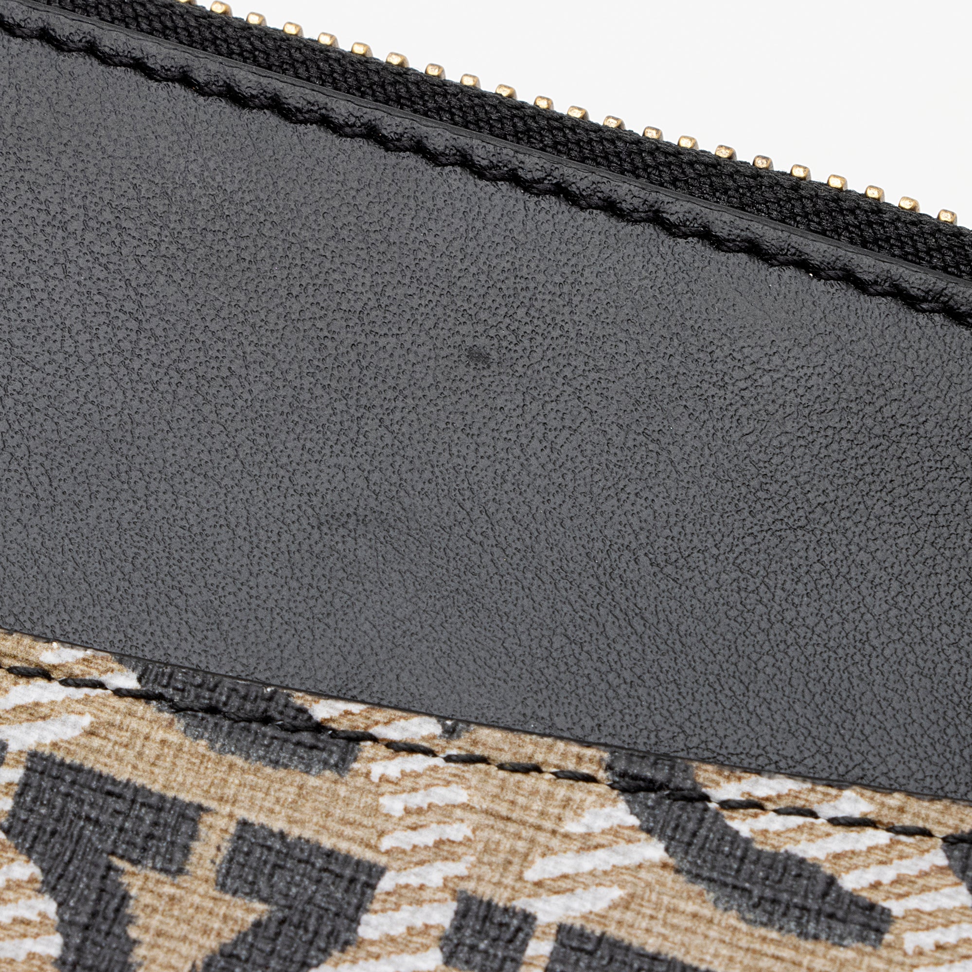 Salvatore Ferragamo Coated Canvas Gancini Wristlet (SHF-22249)