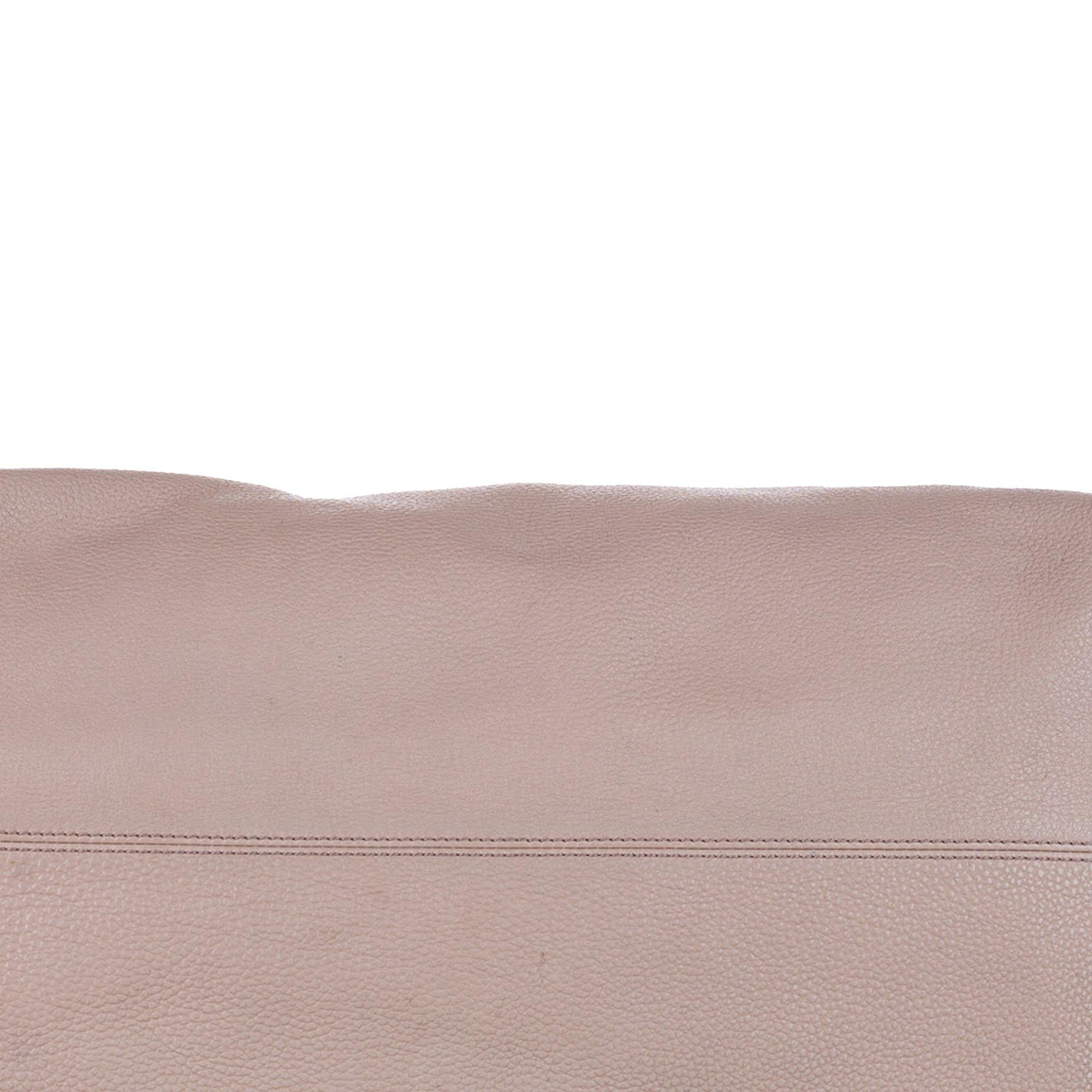 Salvatore Ferragamo Gancini Leather Satchel (SHG-23255)