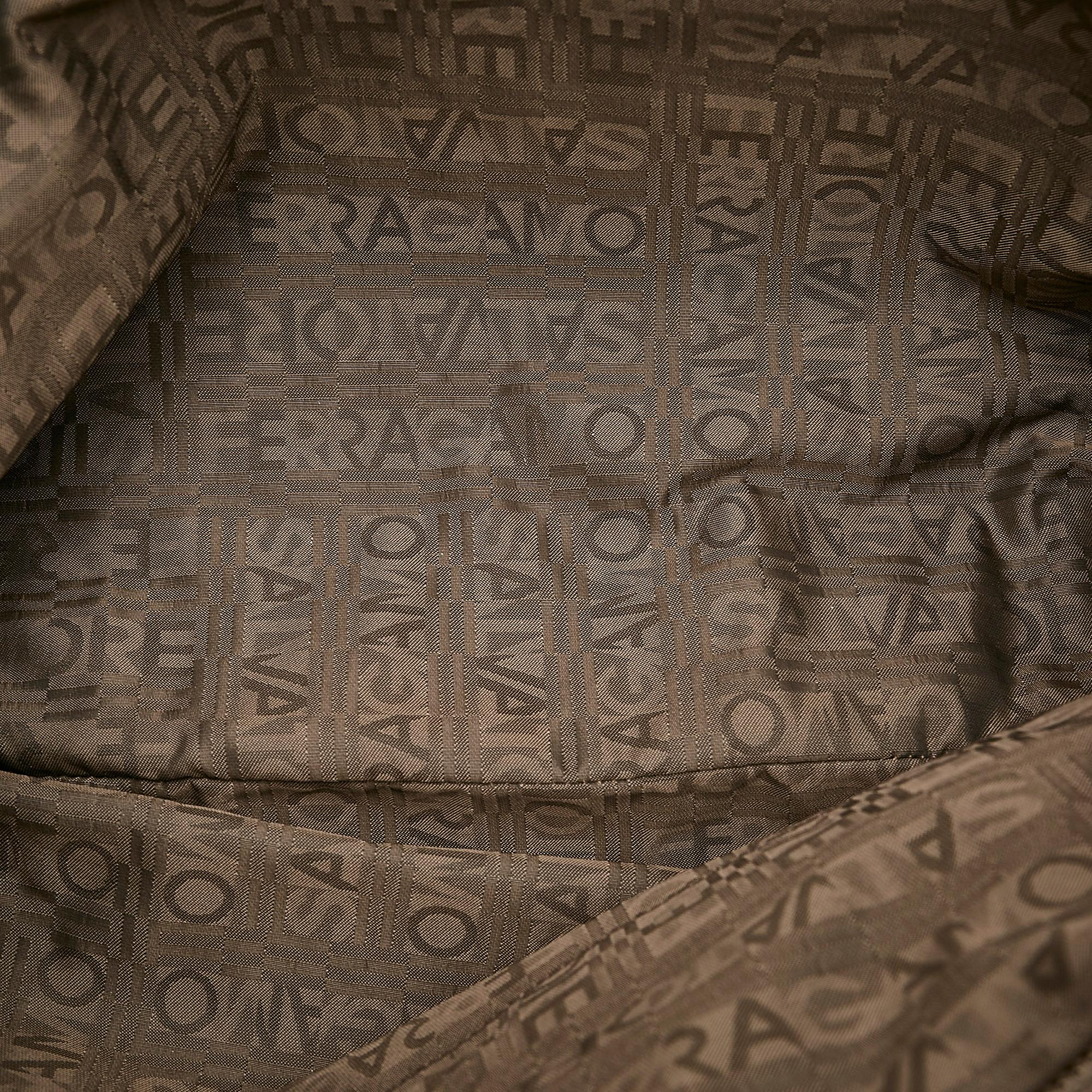 Salvatore Ferragamo Gancini Leather Satchel (SHG-34901)