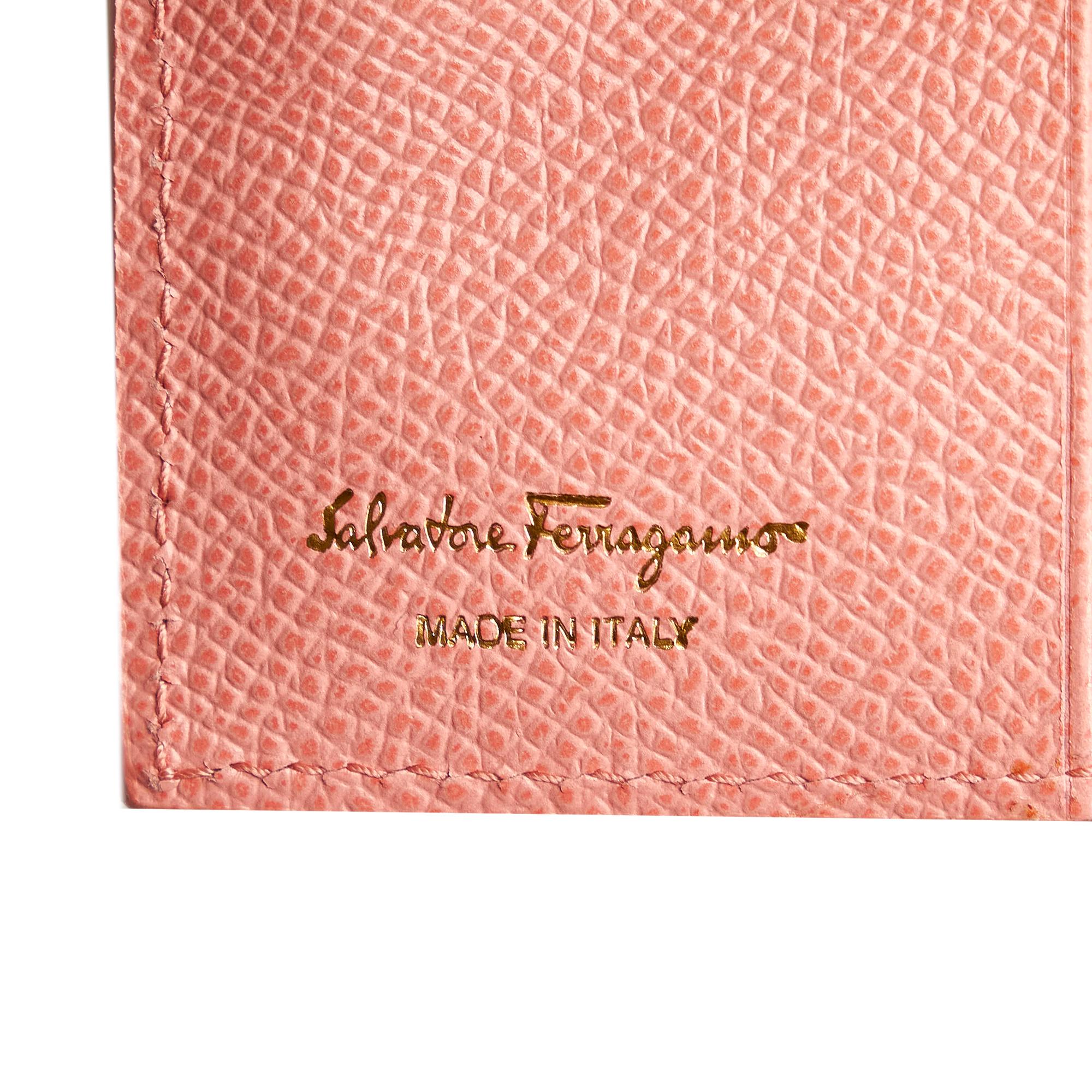 Salvatore Ferragamo Gancini Leather Wallet (SHG-31370)