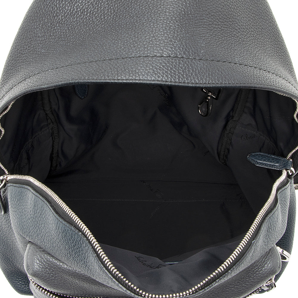 Salvatore Ferragamo Leather Fierenze Backpack - FINAL SALE (SHF-19464)