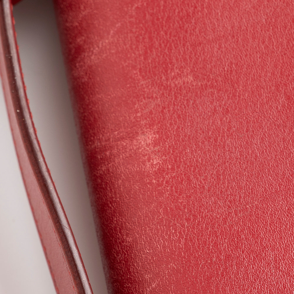 Salvatore Ferragamo Leather Gancini Top Handle Satchel - FINAL SALE (SHF-18390)