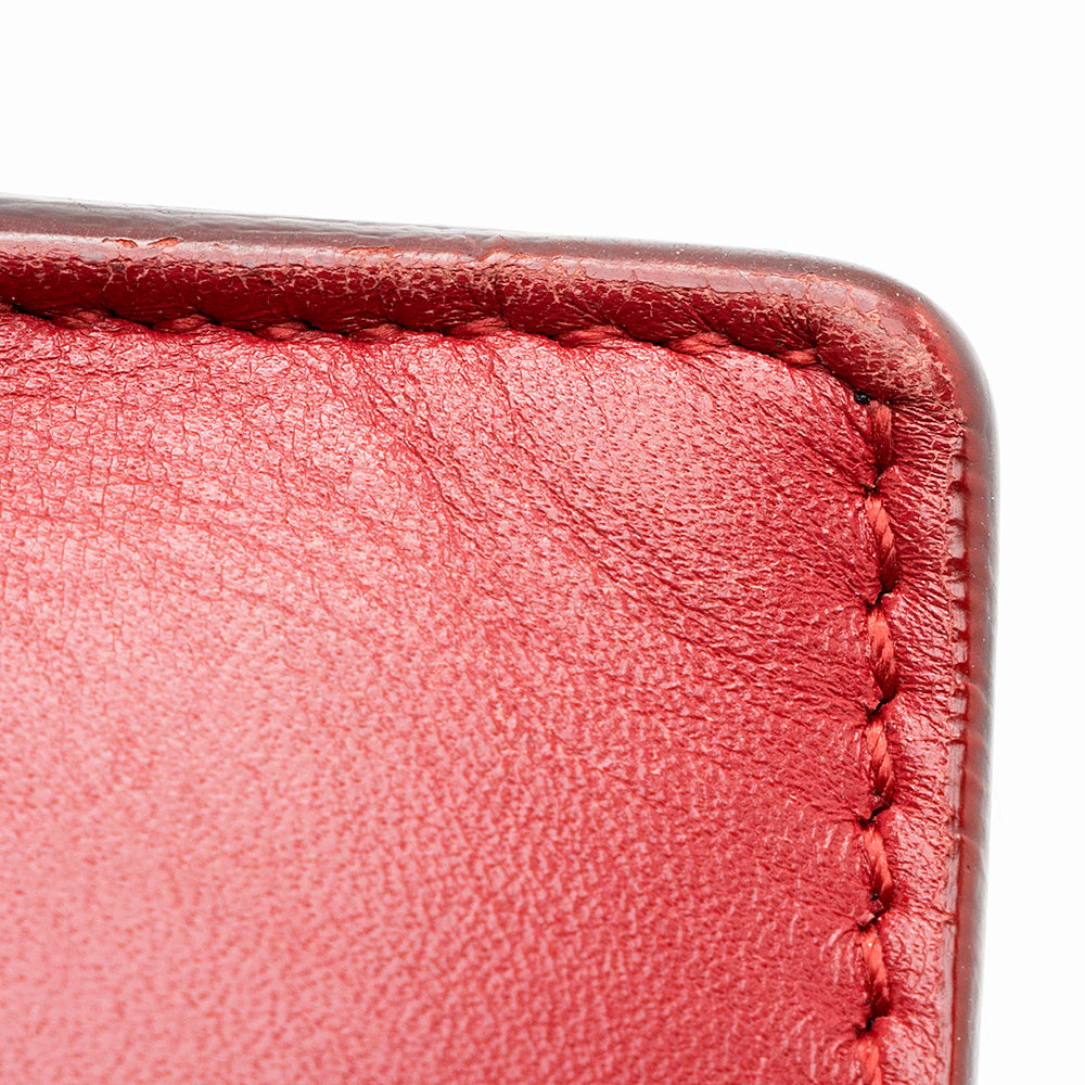 Salvatore Ferragamo Leather Gancini Top Handle Satchel - FINAL SALE (SHF-18390)