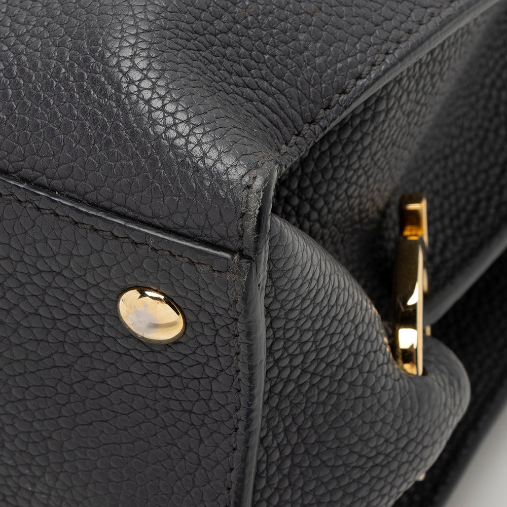Salvatore Ferragamo Leather Lotty Medium Satchel - FINAL SALE (SHF-16507)
