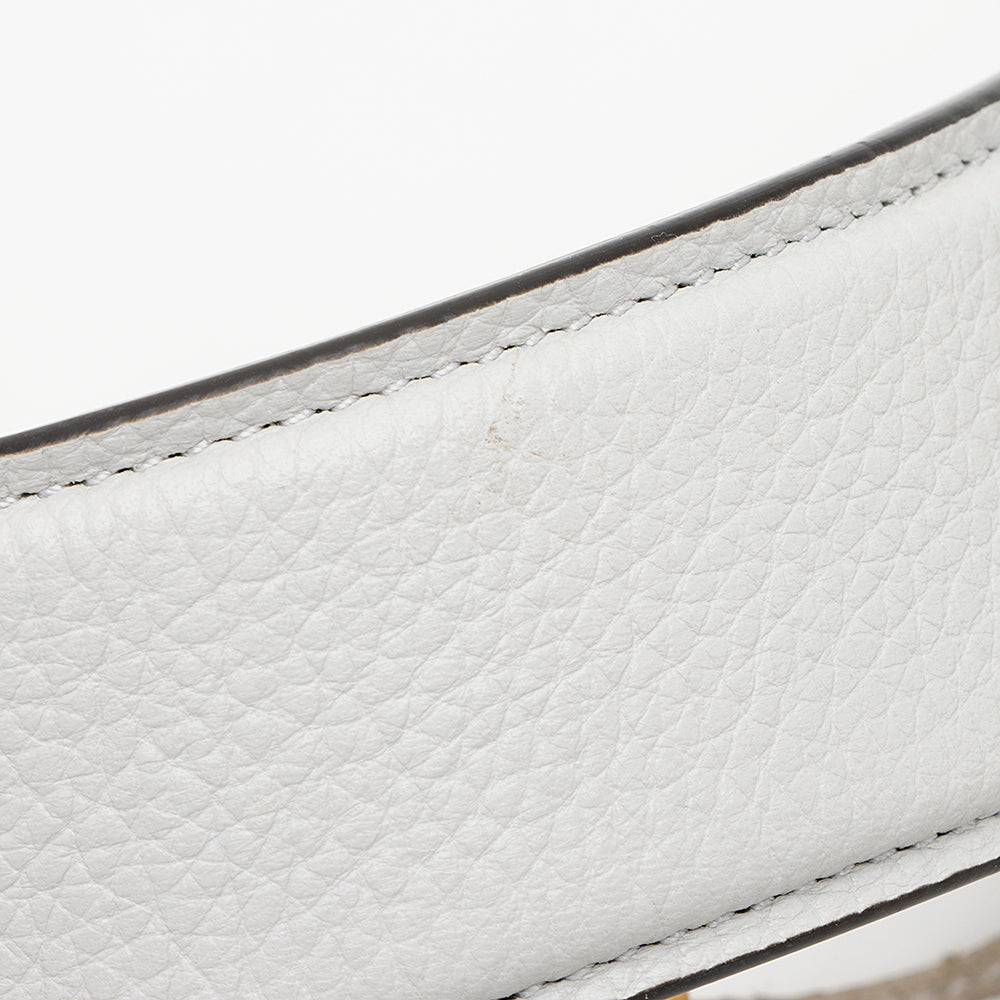 Salvatore Ferragamo Leather Margot Gancio Hobo (SHF-19652)