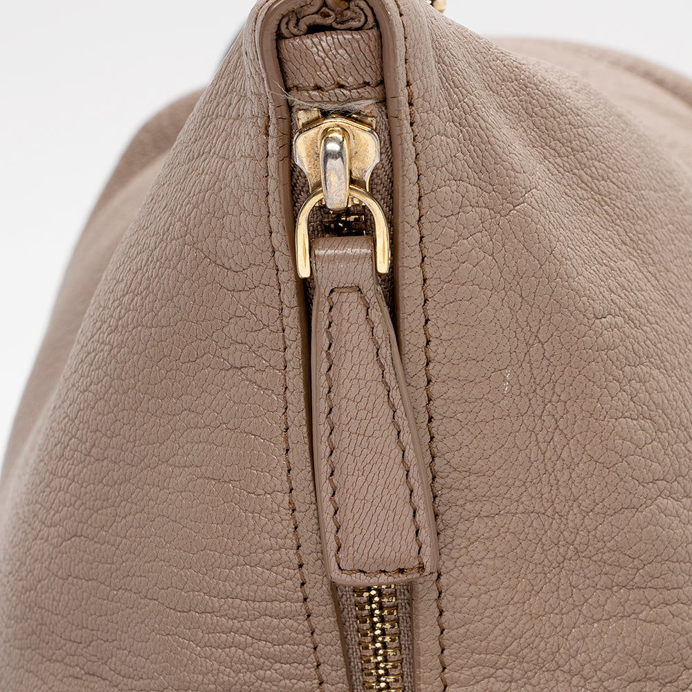 Salvatore Ferragamo Leather Mika Convertible Tote (SHF-14156)