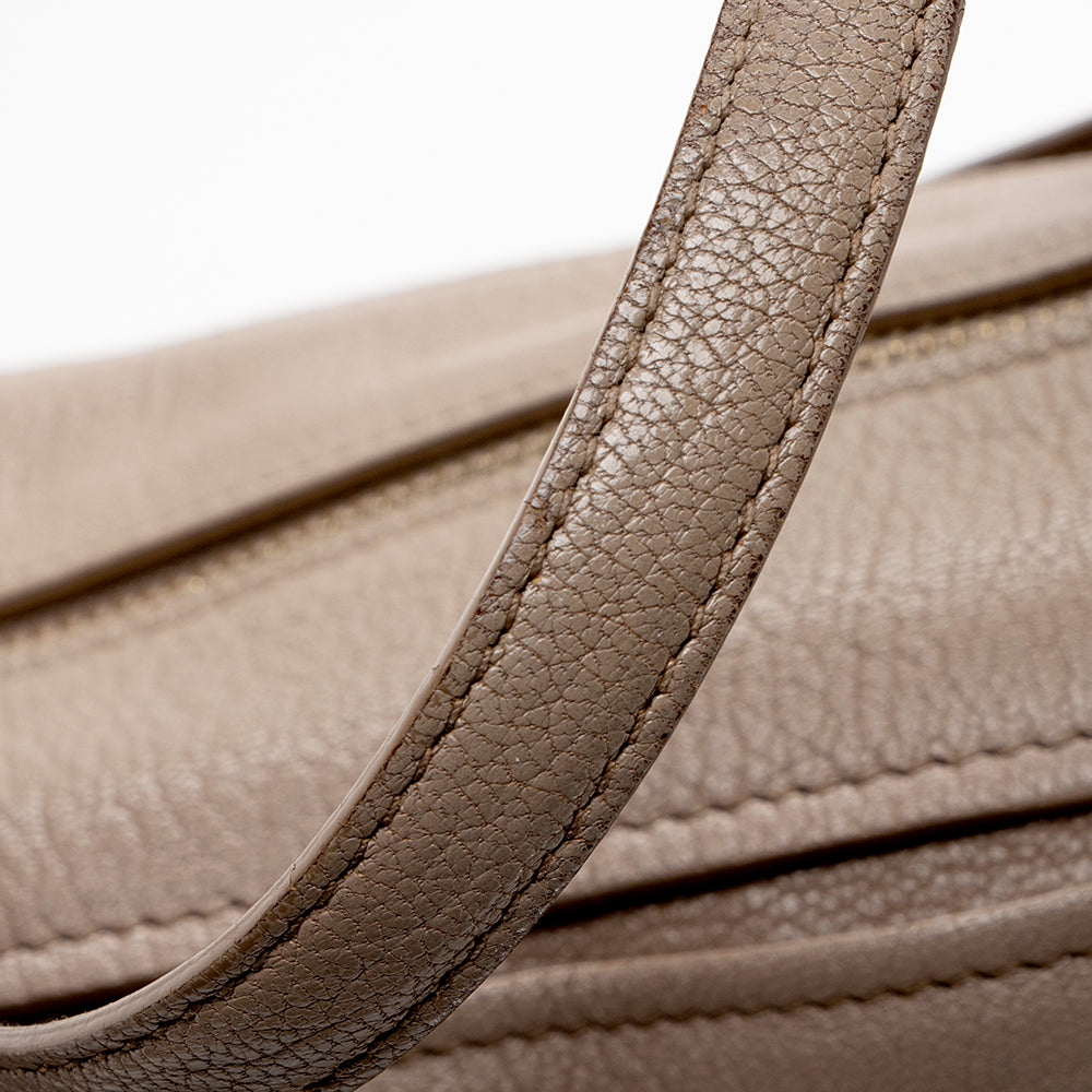 Salvatore Ferragamo Leather Mika Convertible Tote (SHF-14156)