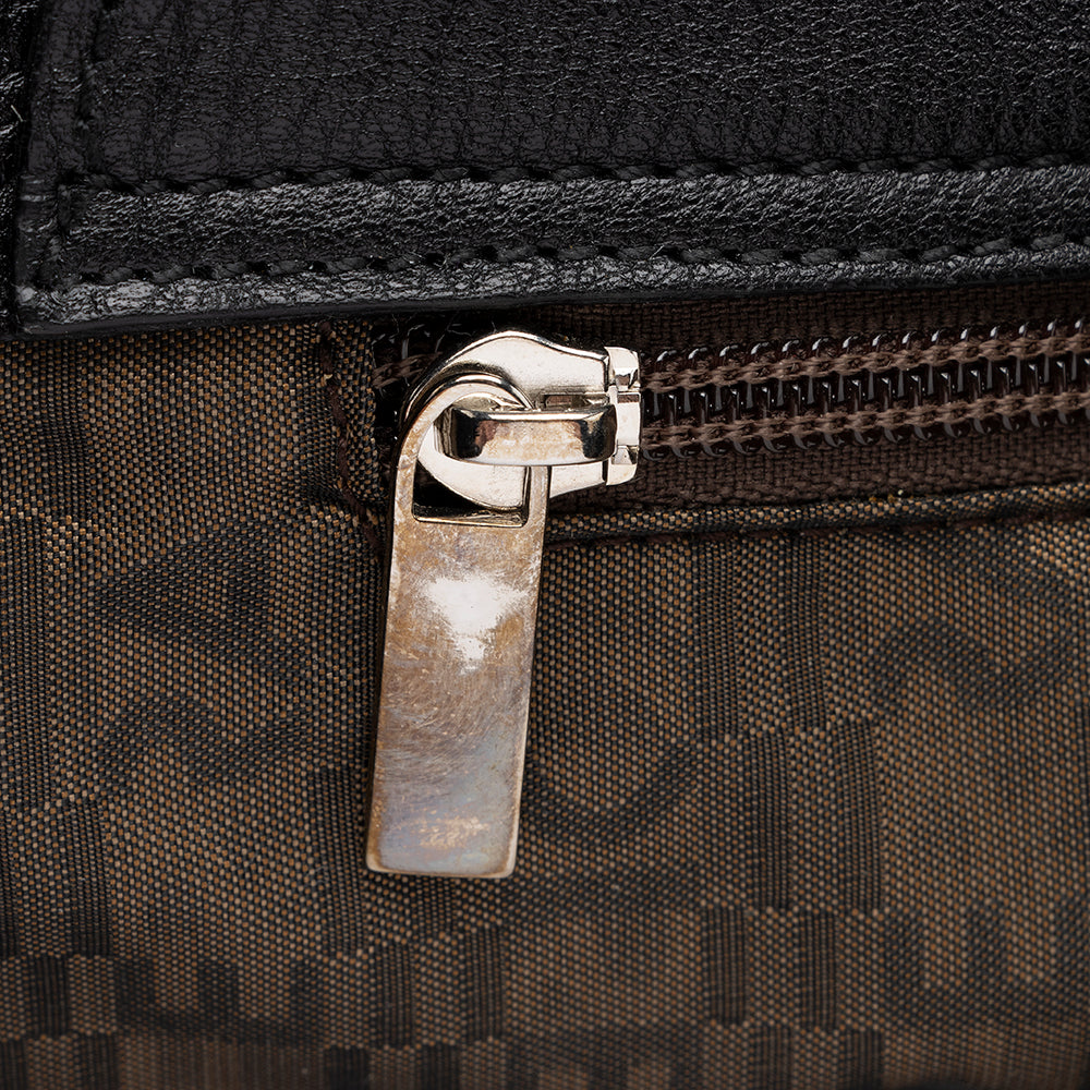 Salvatore Ferragamo Leather Shoulder Bag - FINAL SALE (SHF-15398)