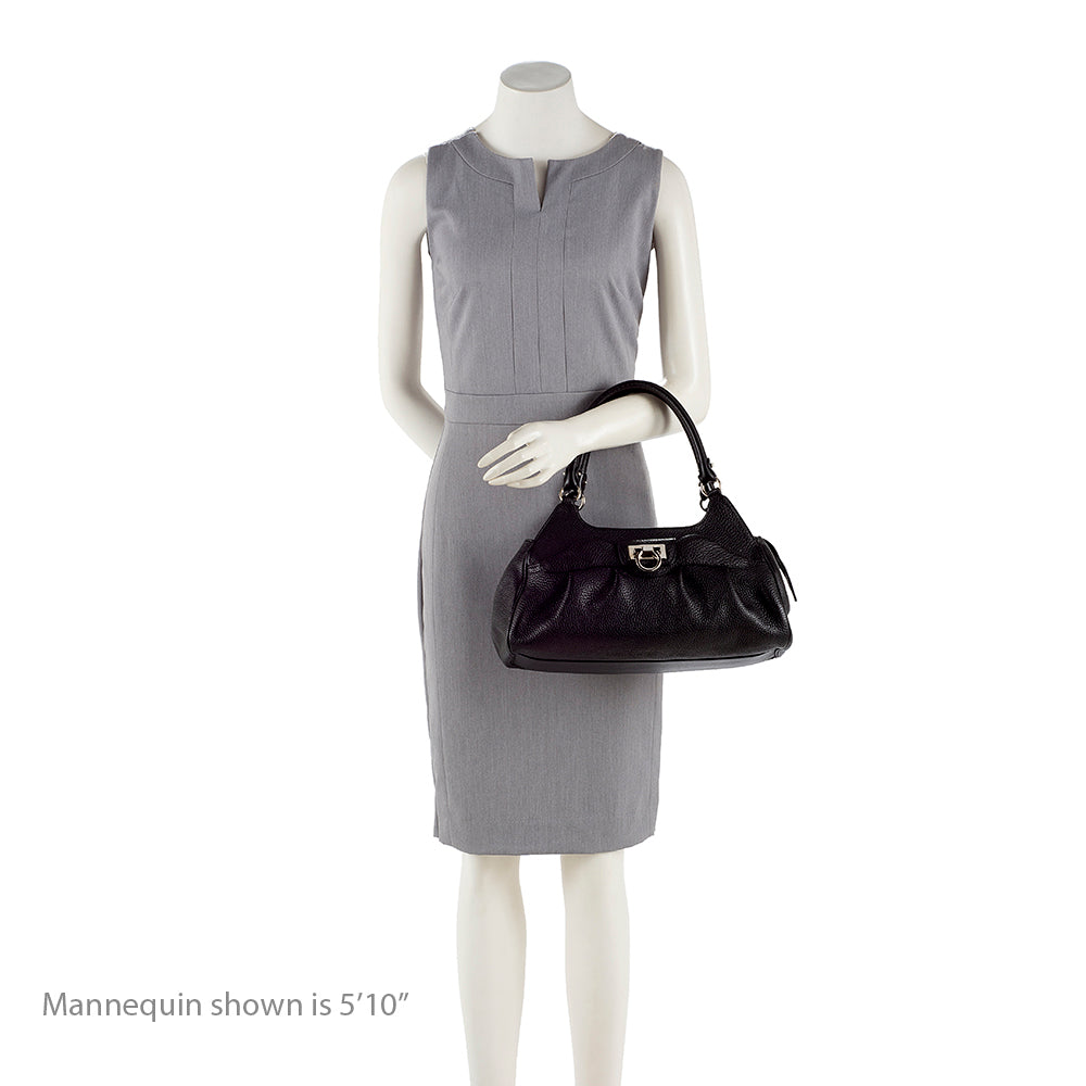 Salvatore Ferragamo Leather Shoulder Bag - FINAL SALE (SHF-15398)