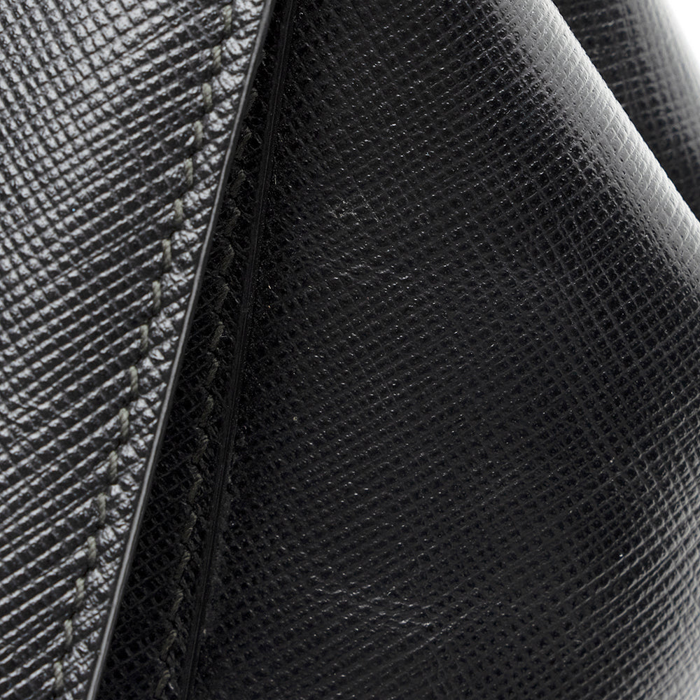 Salvatore Ferragamo Leather Vara Carrie Small Satchel - FINAL SALE (SHF-20158)