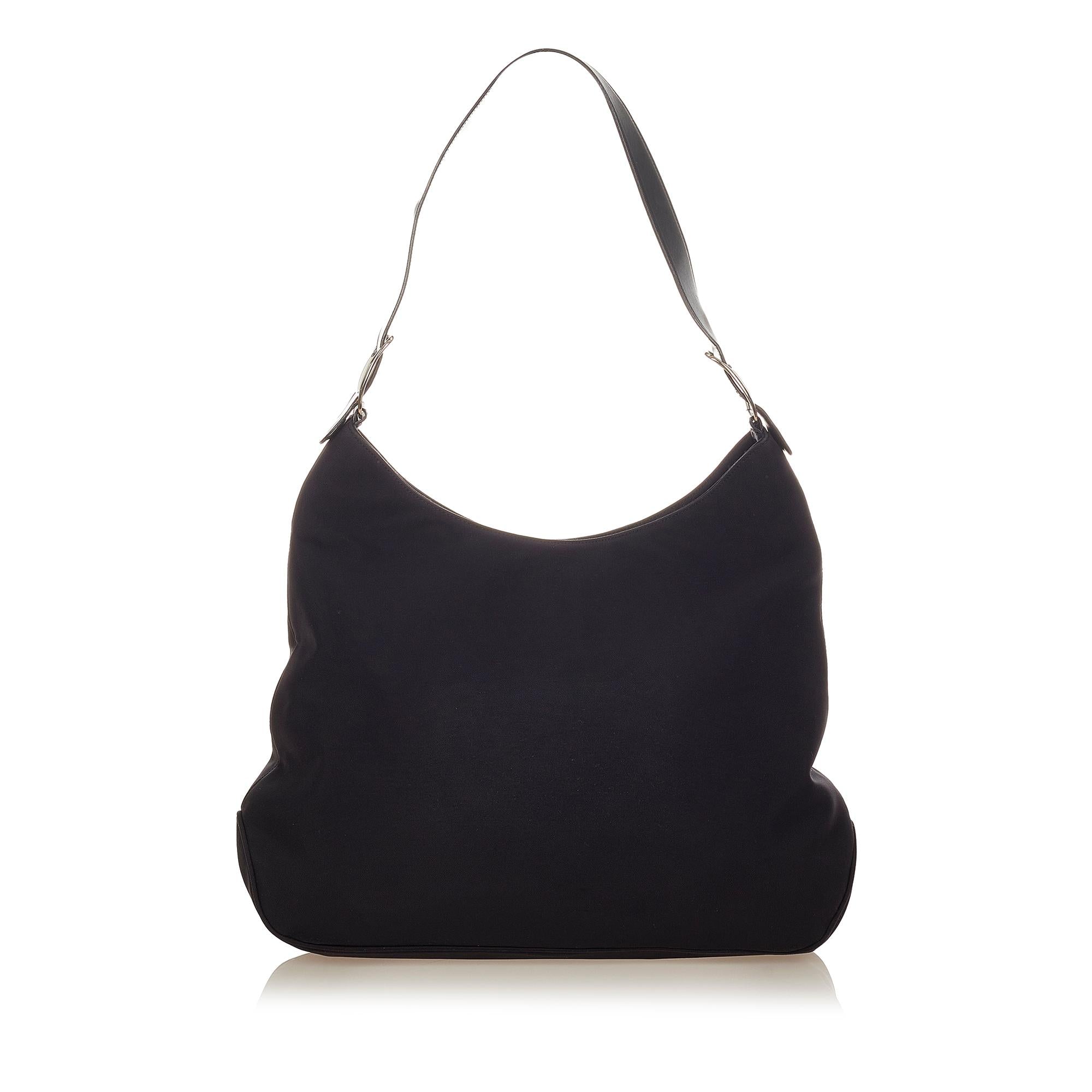 Salvatore Ferragamo Nylon Shoulder Bag (SHG-25387)