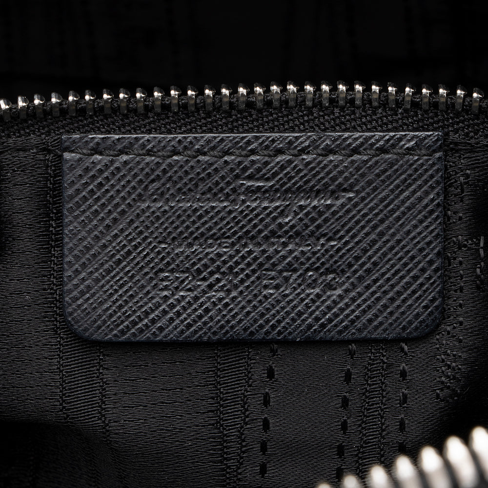 Salvatore Ferragamo Saffiano Leather Darina Mini Dome Satchel (SHF-19231)