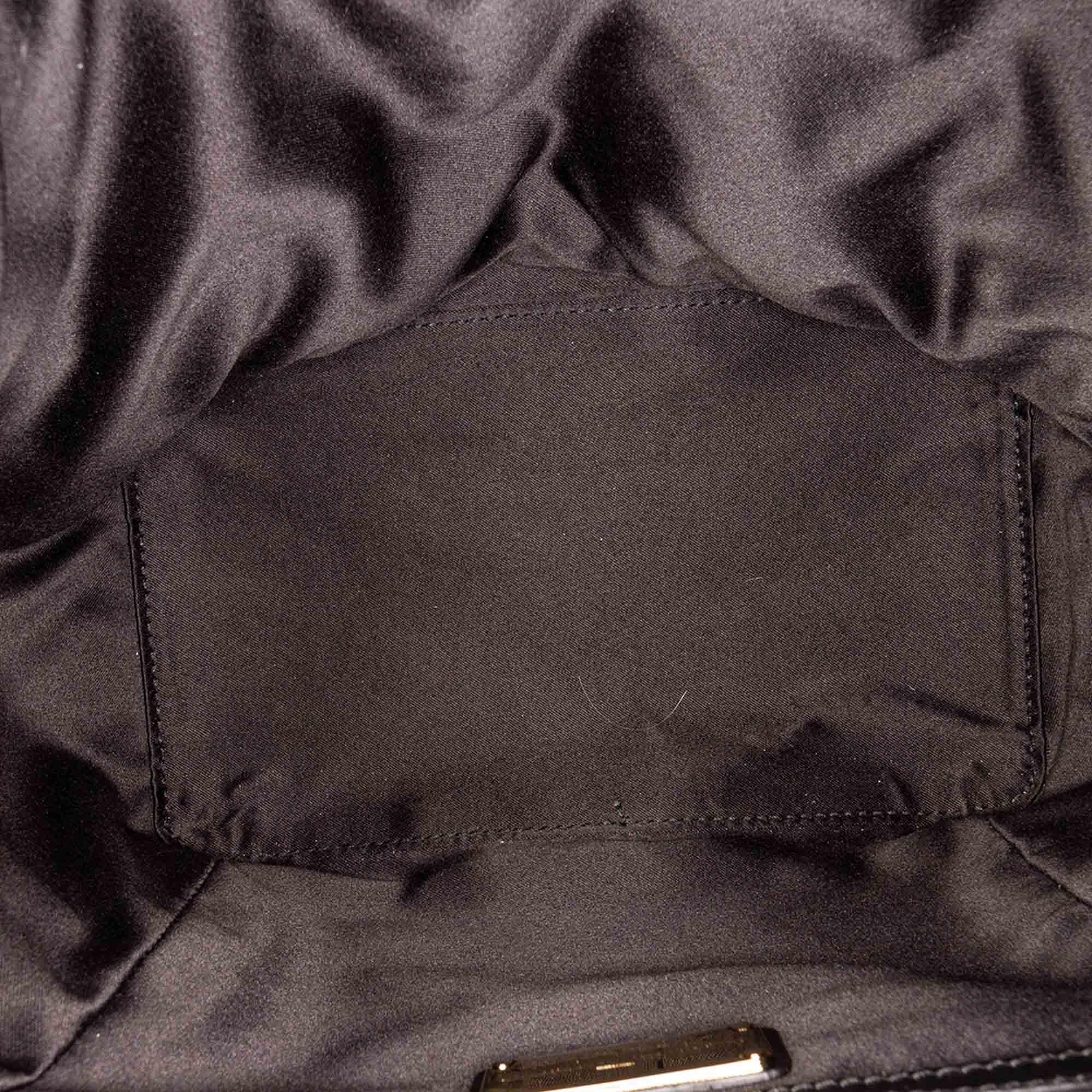 Salvatore Ferragamo Studded Leather Drawstring Backpack (SHG-20731)