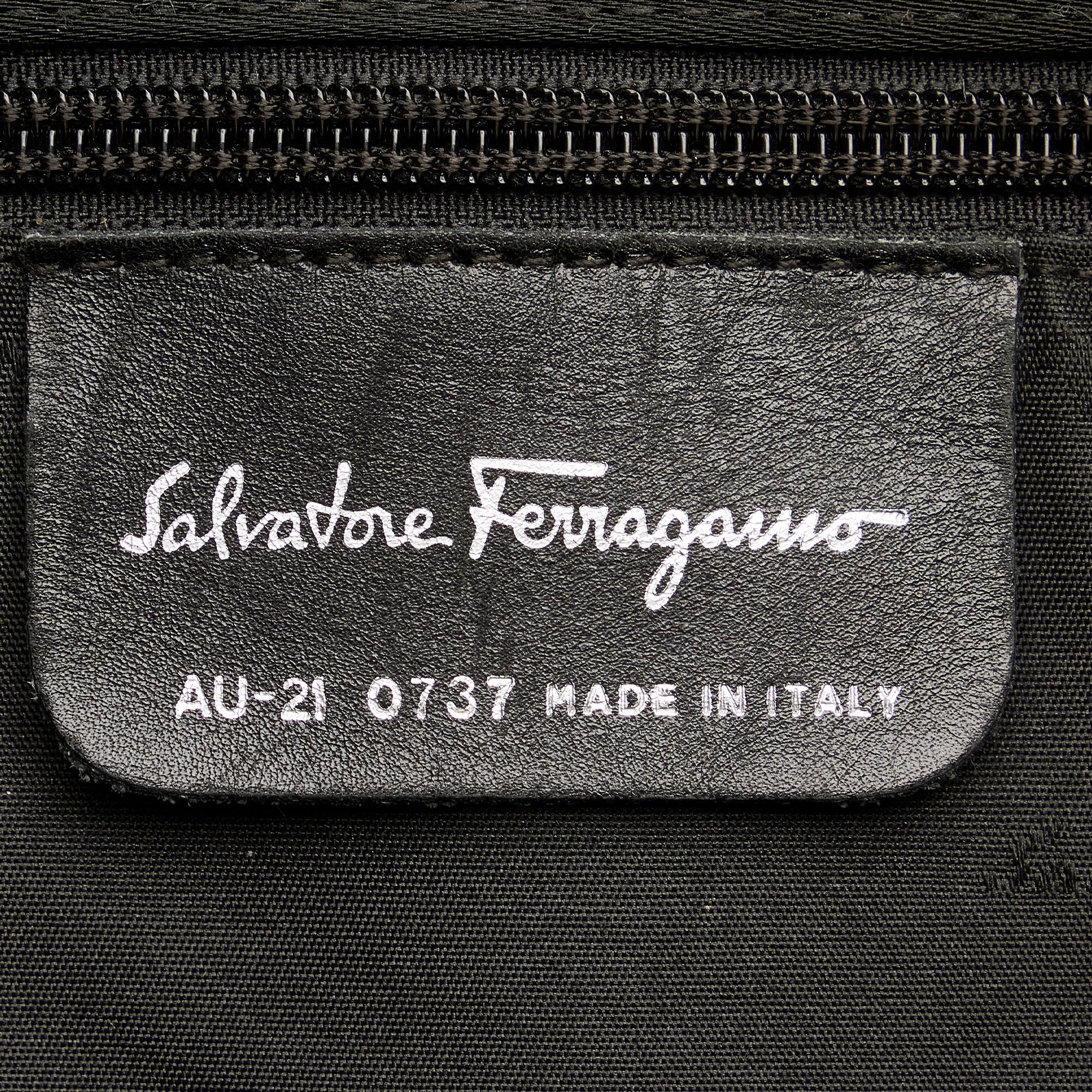 Salvatore Ferragamo Vara Nylon Tote Bag (SHG-24085)