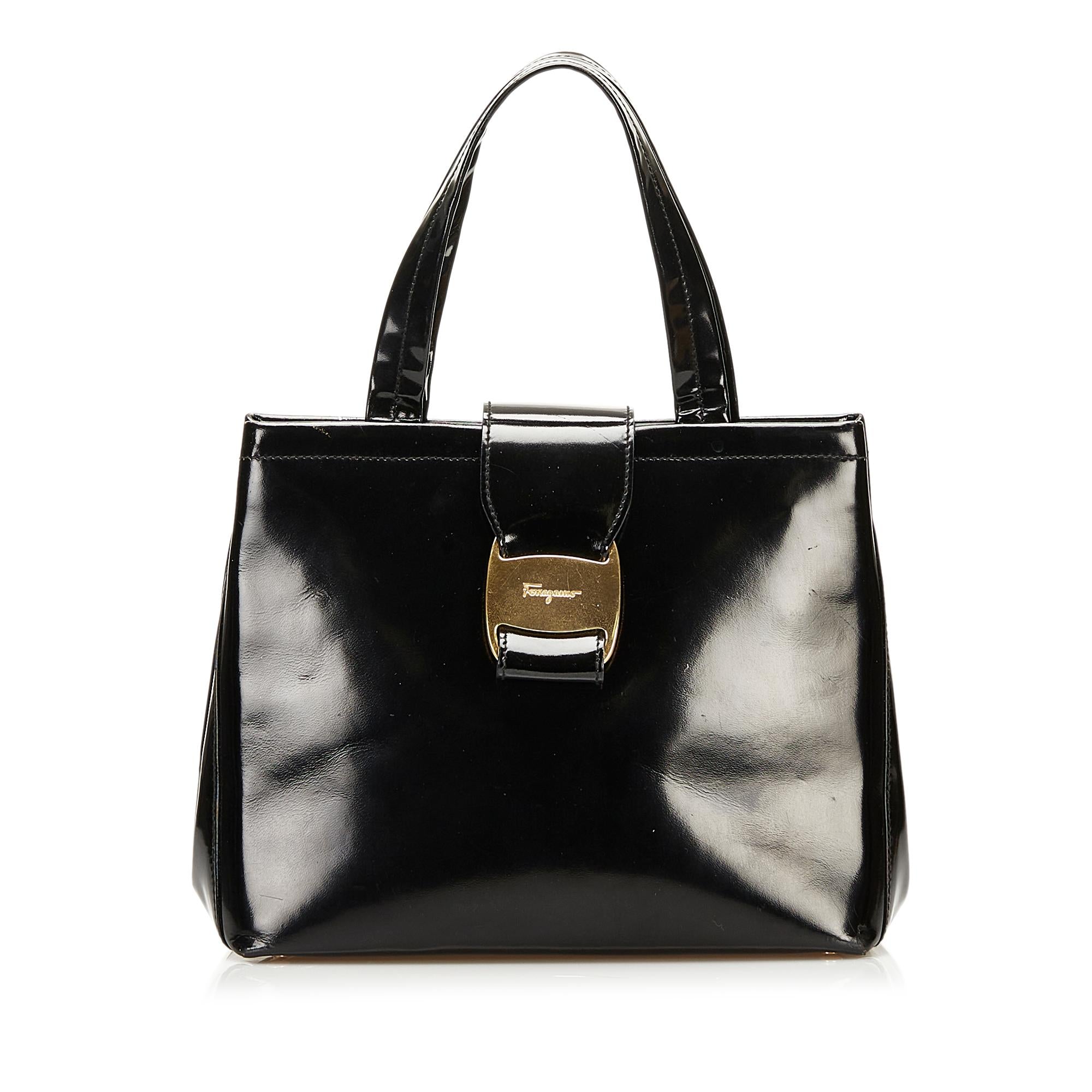 Salvatore Ferragamo Vara Satchel (SHG-35264)