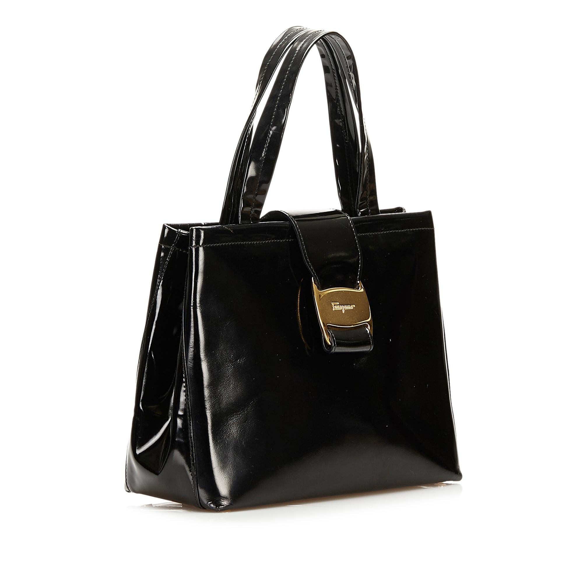 Salvatore Ferragamo Vara Satchel (SHG-35264)