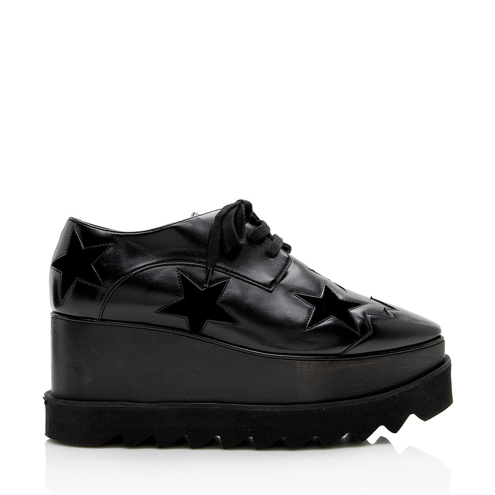 Stella McCartney Elyse Star Platform Oxfords - Size 6 / 36 (SHF-16787)