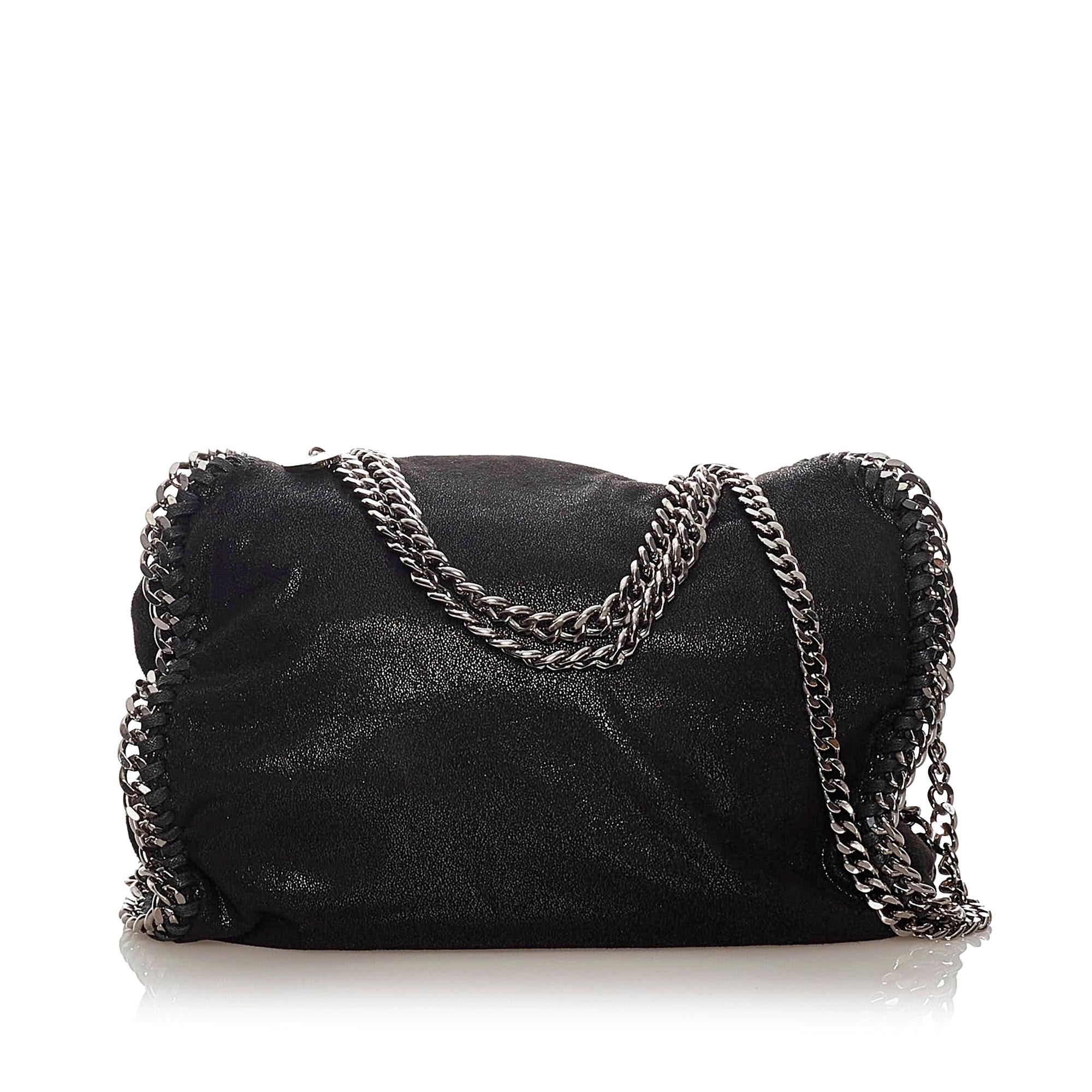 Stella McCartney Falabella Fold-Over Satchel (SHG-27794)