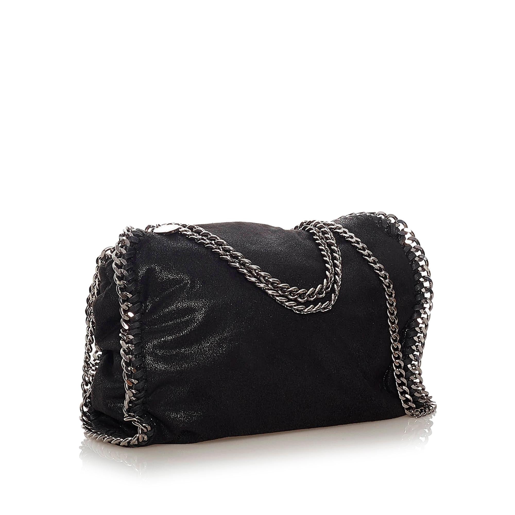 Stella McCartney Falabella Fold-Over Satchel (SHG-27794)