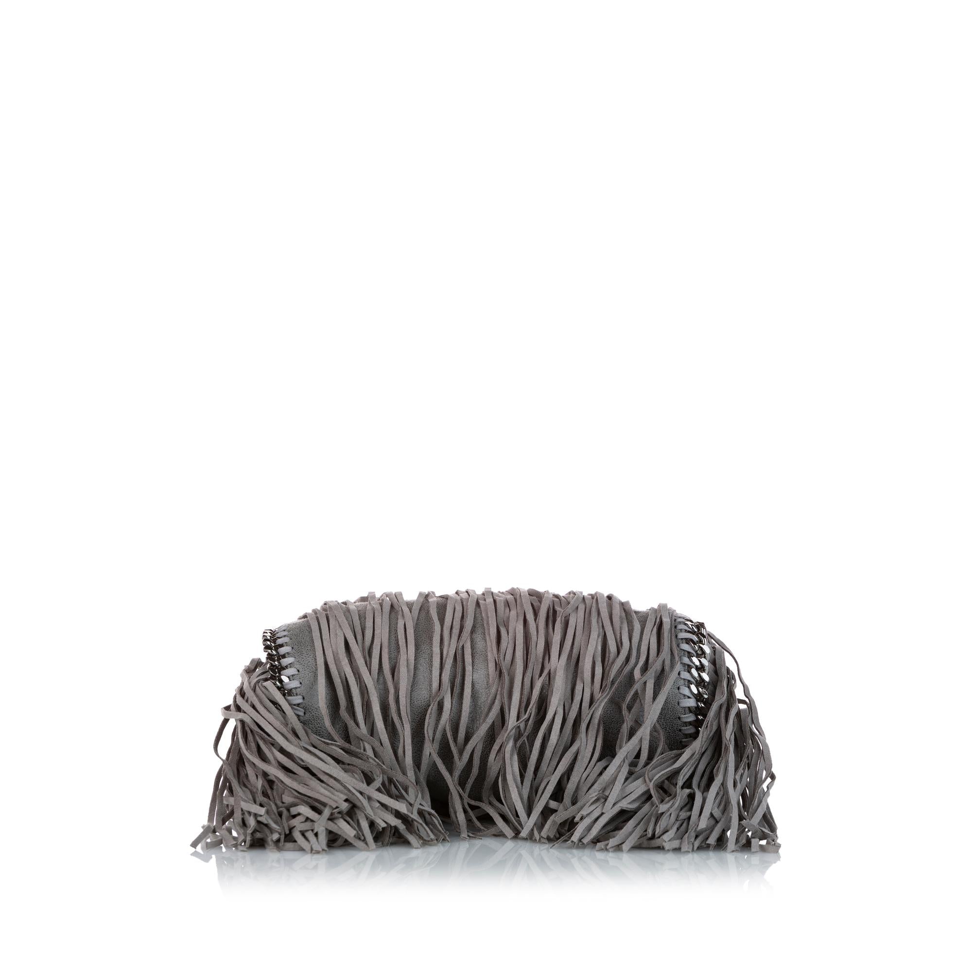Stella McCartney Falabella Fringe Satchel (SHG-26134)