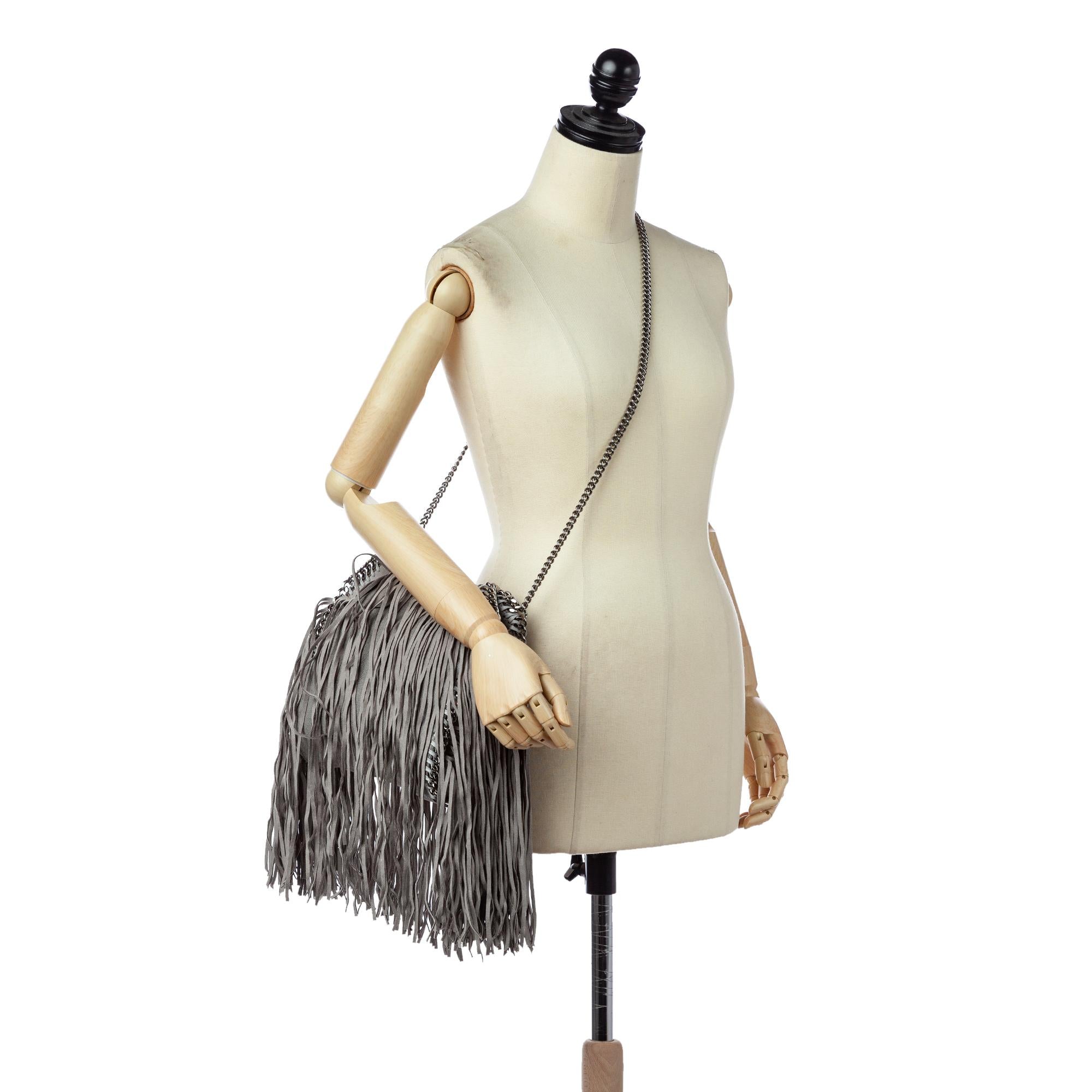 Stella McCartney Falabella Fringe Satchel (SHG-26134)