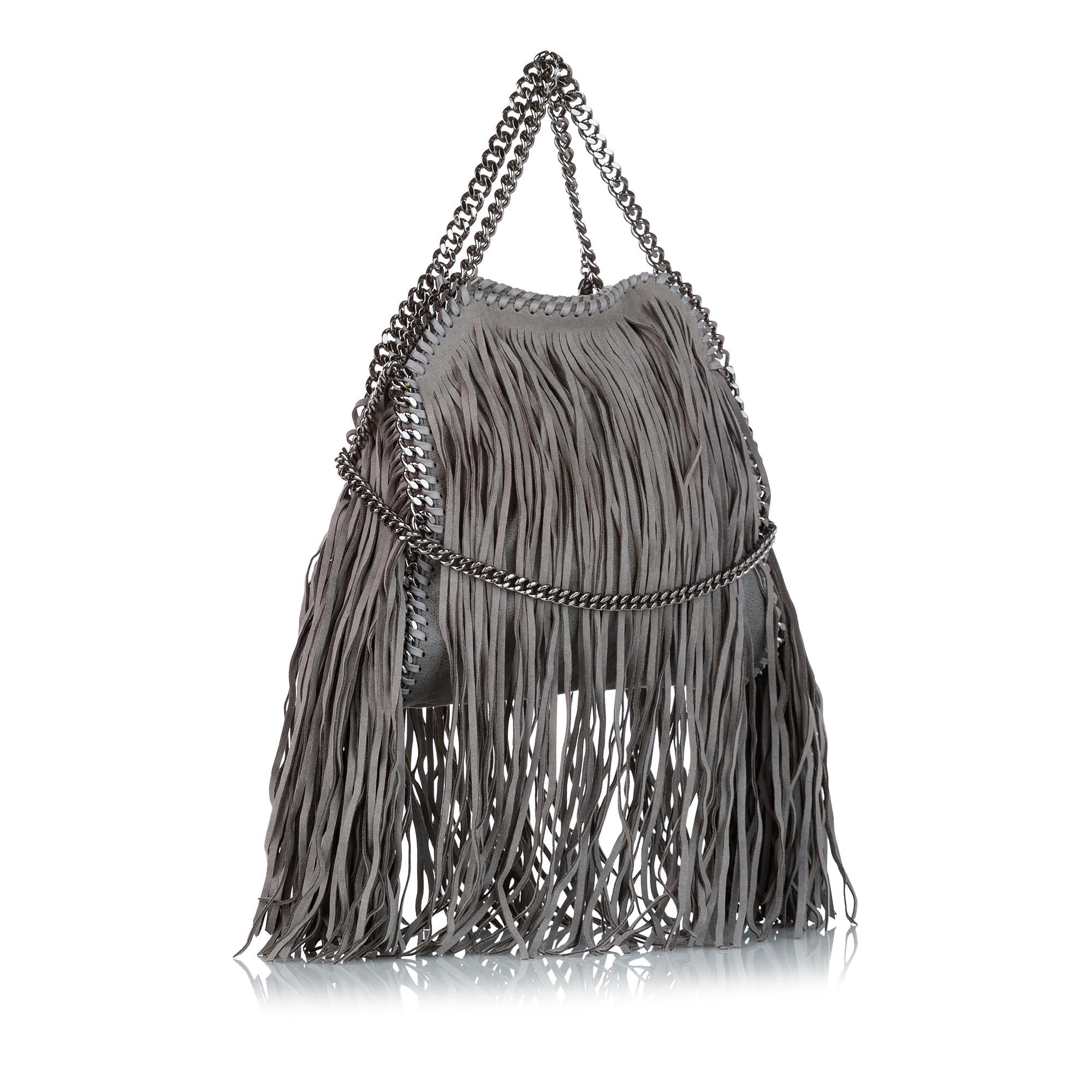 Stella McCartney Falabella Fringe Satchel (SHG-26134)