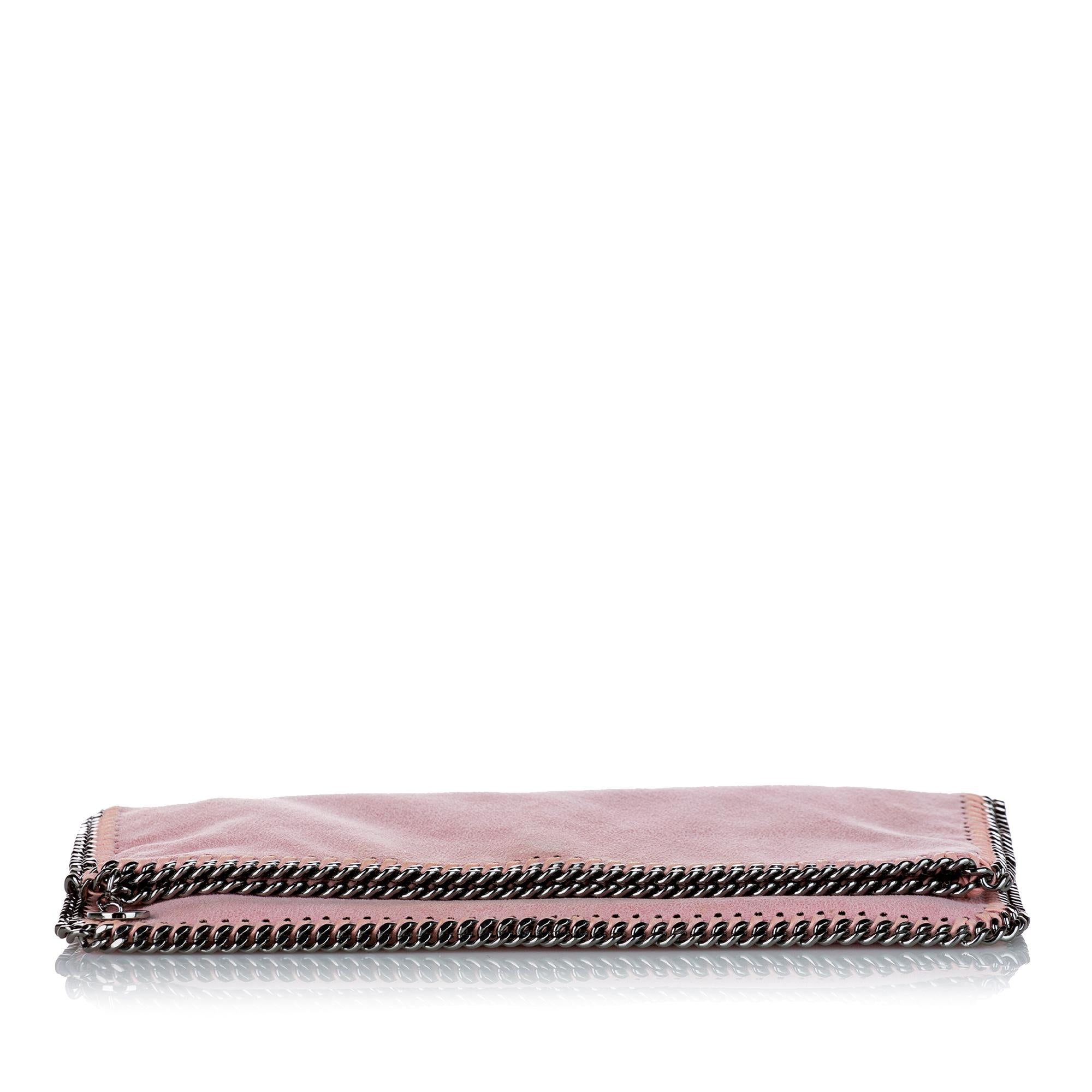 Stella McCartney Falabella Shaggy Deer Clutch Bag (SHG-24790)