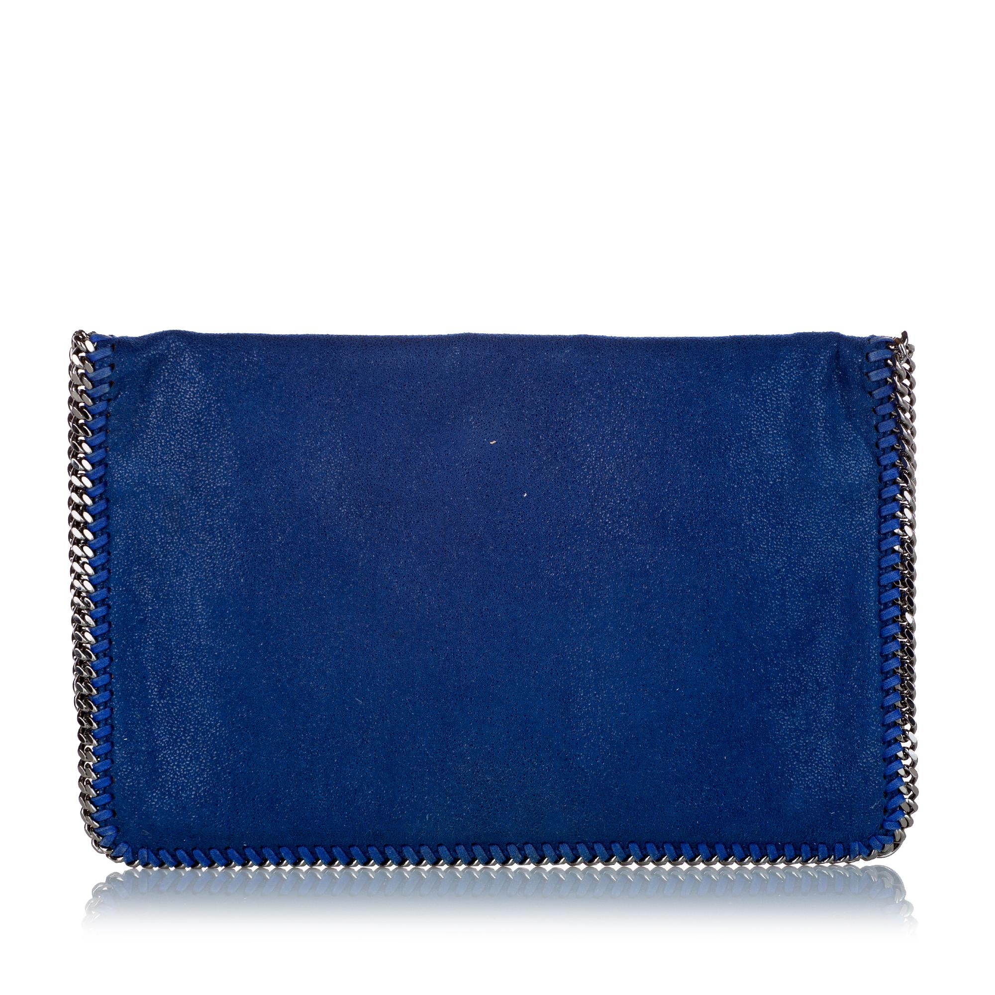 Stella McCartney Falabella Shaggy Deer Clutch Bag (SHG-24791)