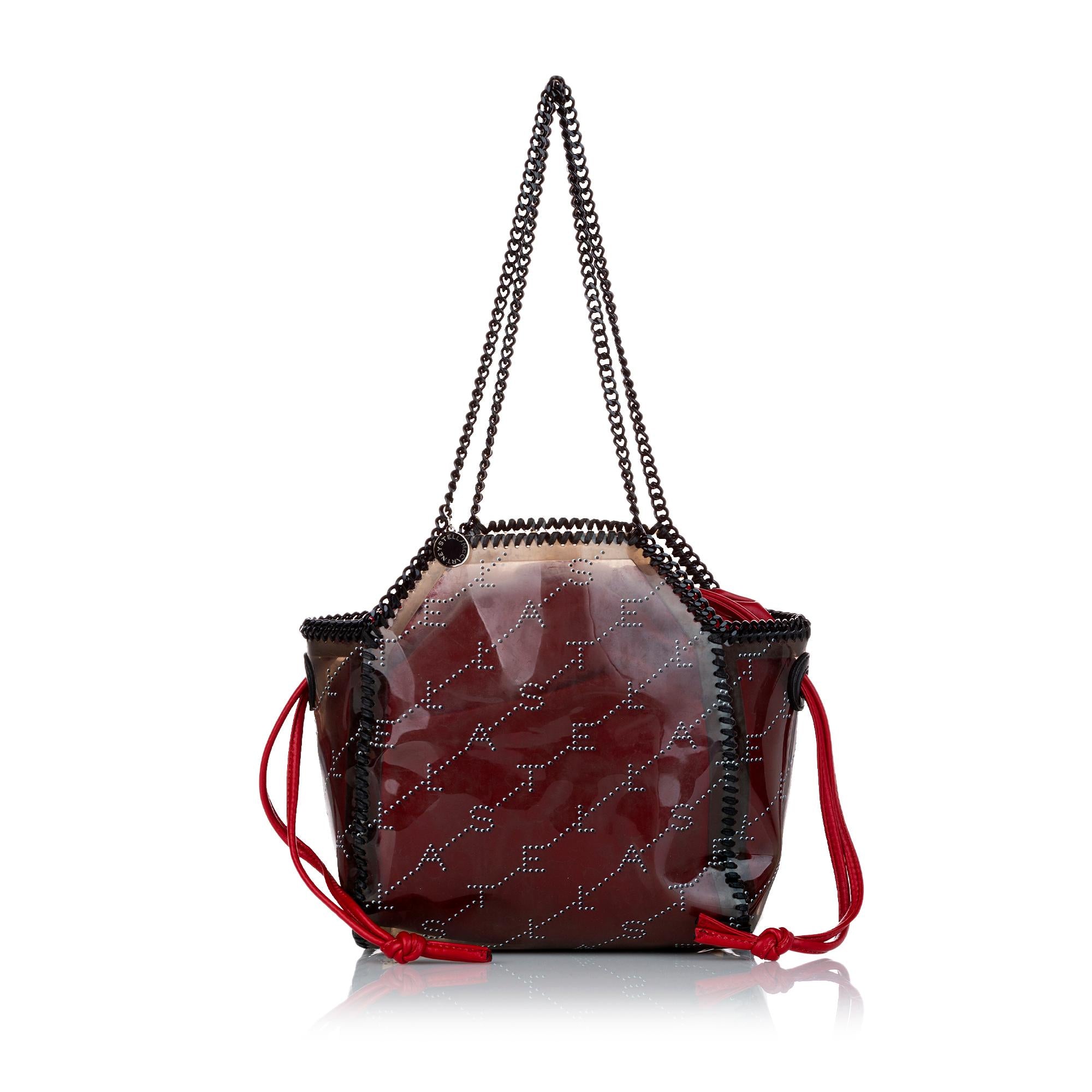 Stella McCartney Falabella Transparent Tote Bag (SHG-27657)