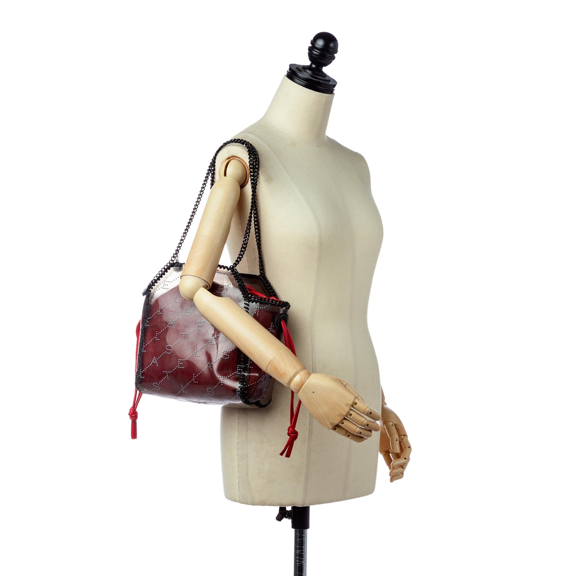 Stella McCartney Falabella Transparent Tote Bag (SHG-27657)