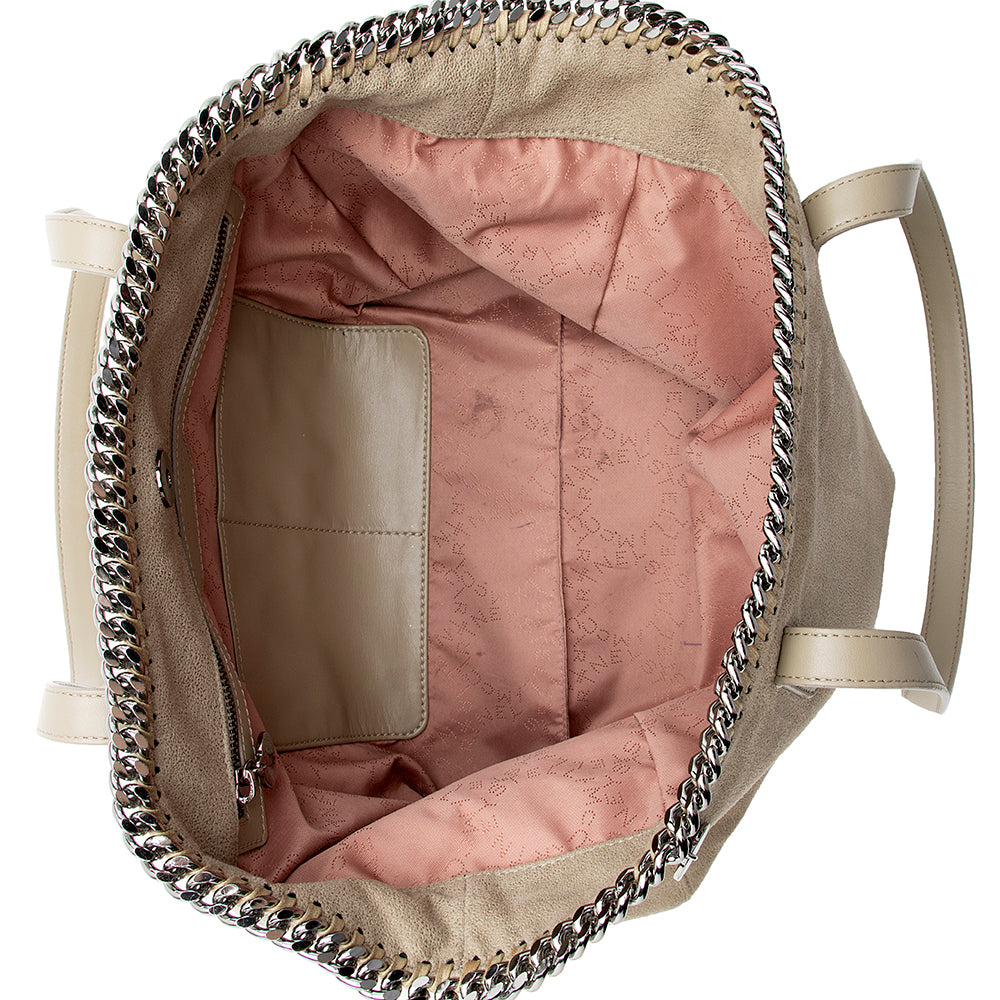 Stella McCartney Faux Leather Falabella E/W Shopping Tote (SHF-13522)