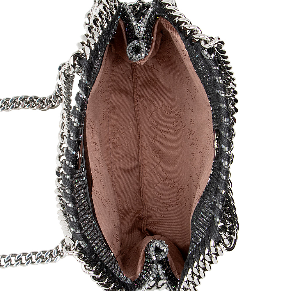 Stella McCartney Glitter Falabella Tiny Tote (SHF-18183)