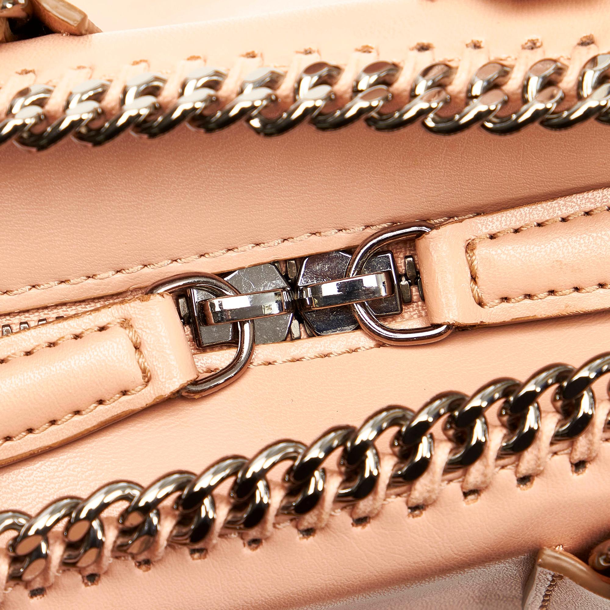 Stella McCartney Mini Falabella Leather Satchel (SHG-27797)