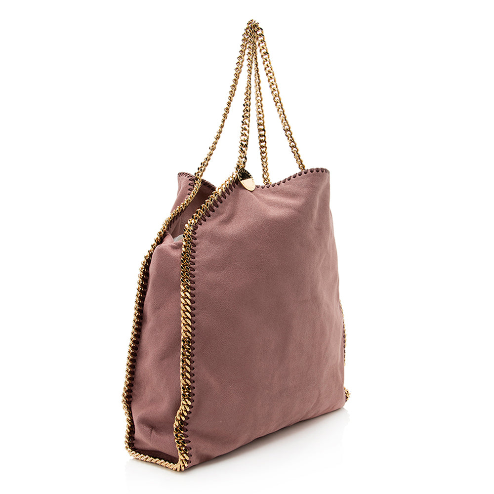 Stella McCartney Shaggy Deer Falabella Large Tote (SHF-19849)