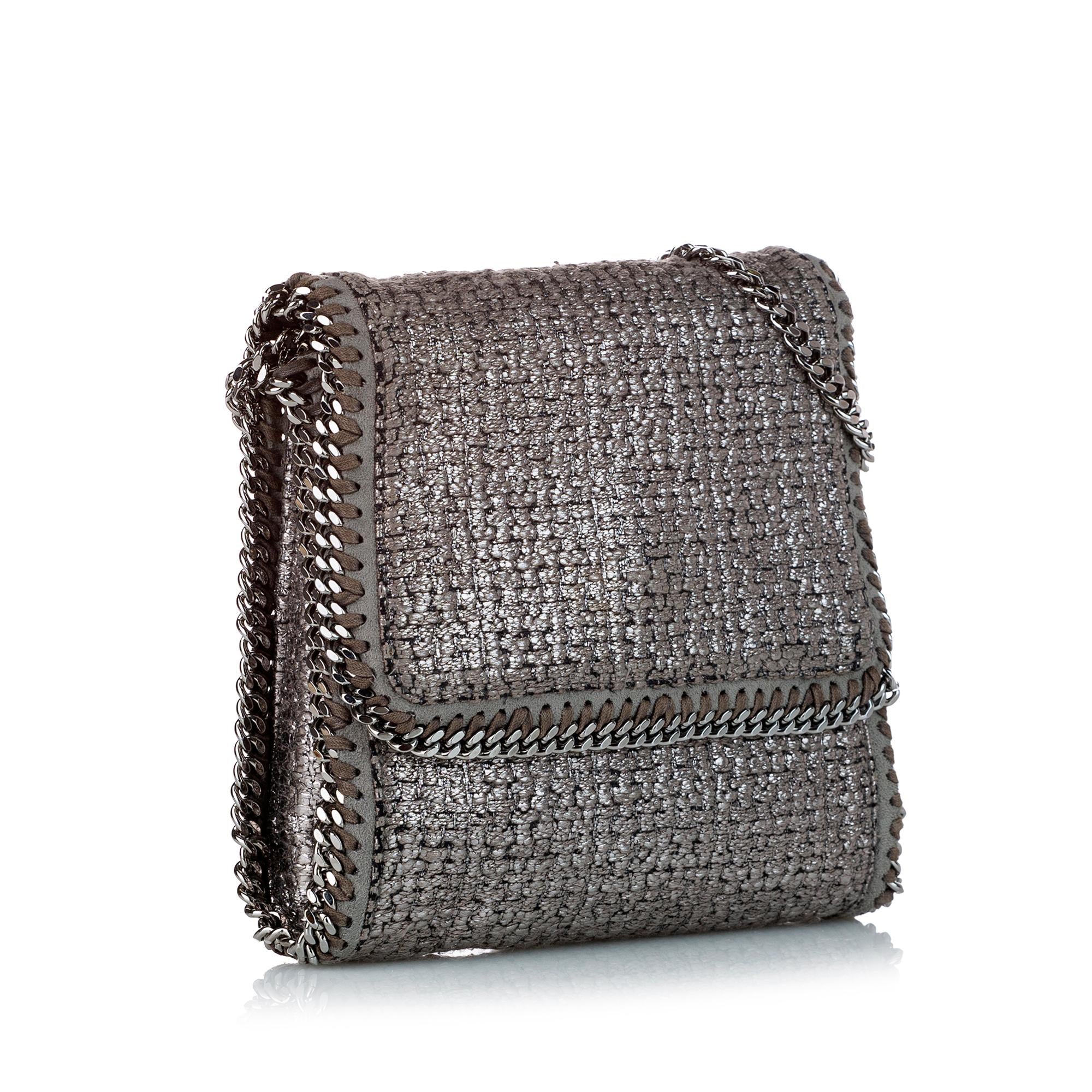 Stella McCartney Woven Falabella Crossbody Bag (SHG-28453)