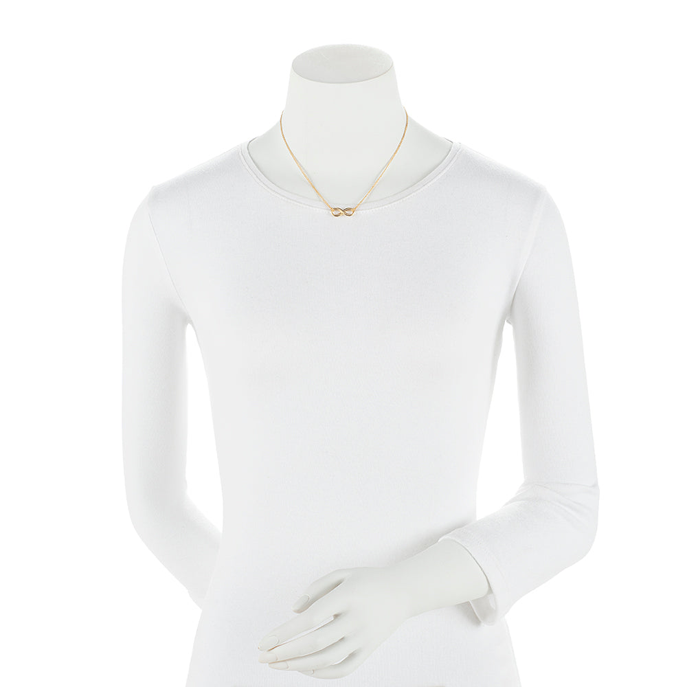 Tiffany & Co. 18kt Yellow Gold Infinity Necklace (SHF-21831)