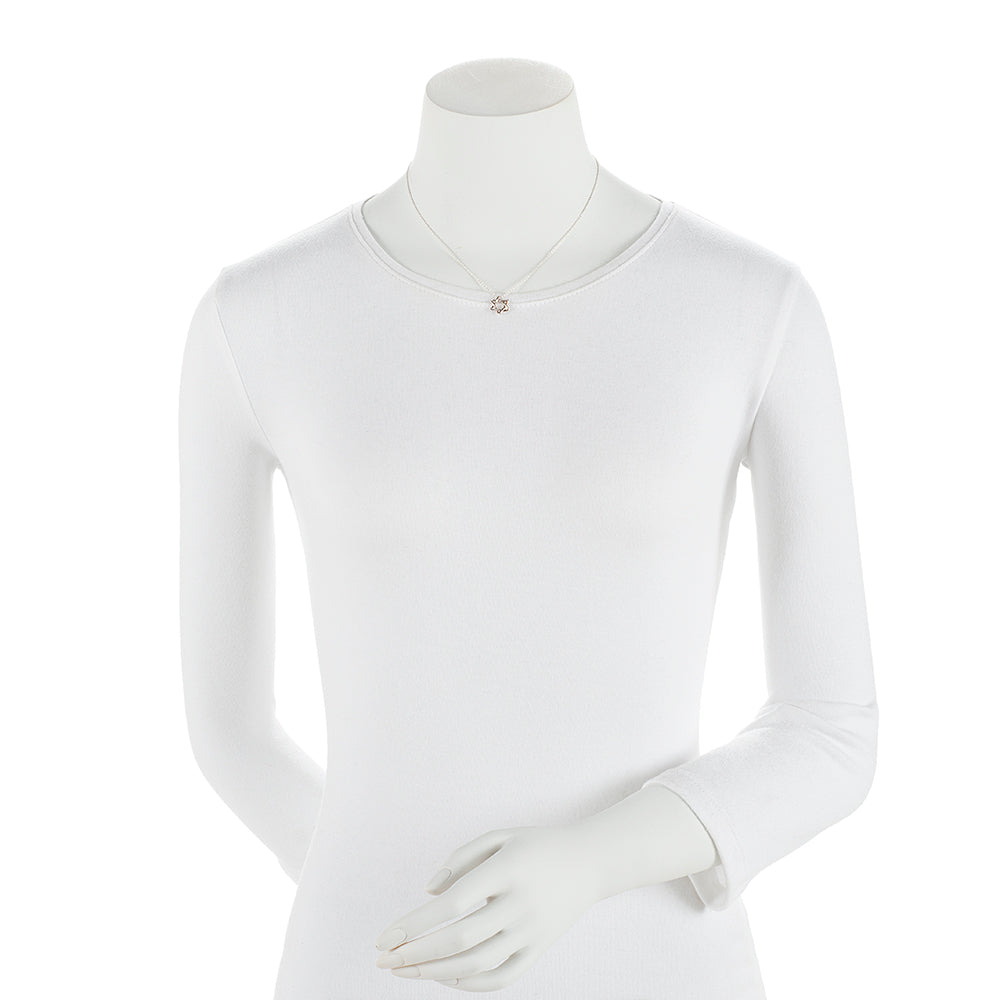 Tiffany & Co. Sterling Silver Elsa Peretti Star of David Pendant Necklace (SHF-22127)