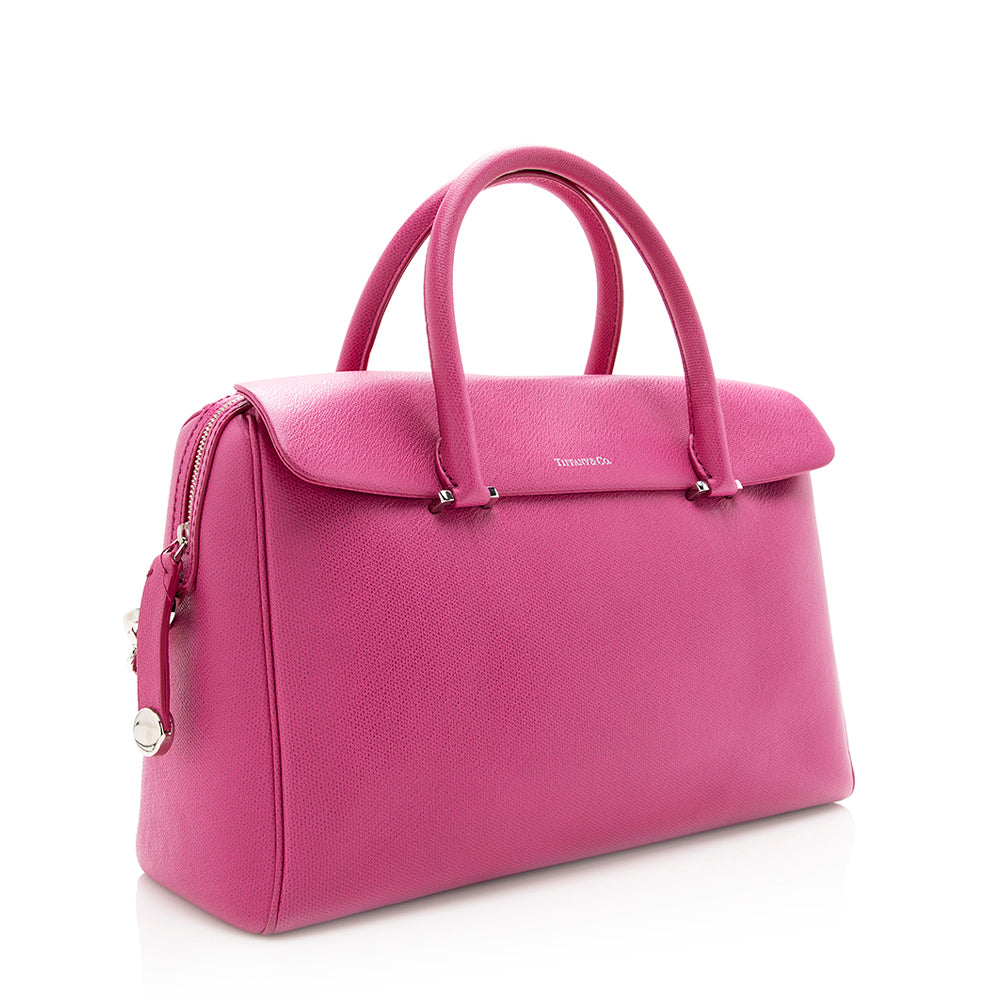 Tiffany & Co. Leather Peyton Satchel (SHF-20565)