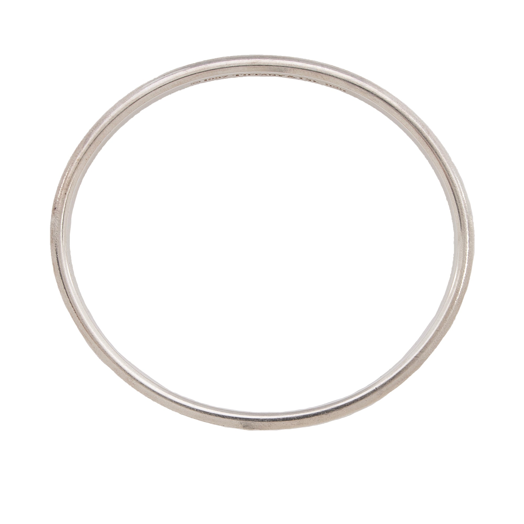 Tiffany & Co. Vintage Sterling Silver 1837 Bangle Bracelet (SHF-23243)