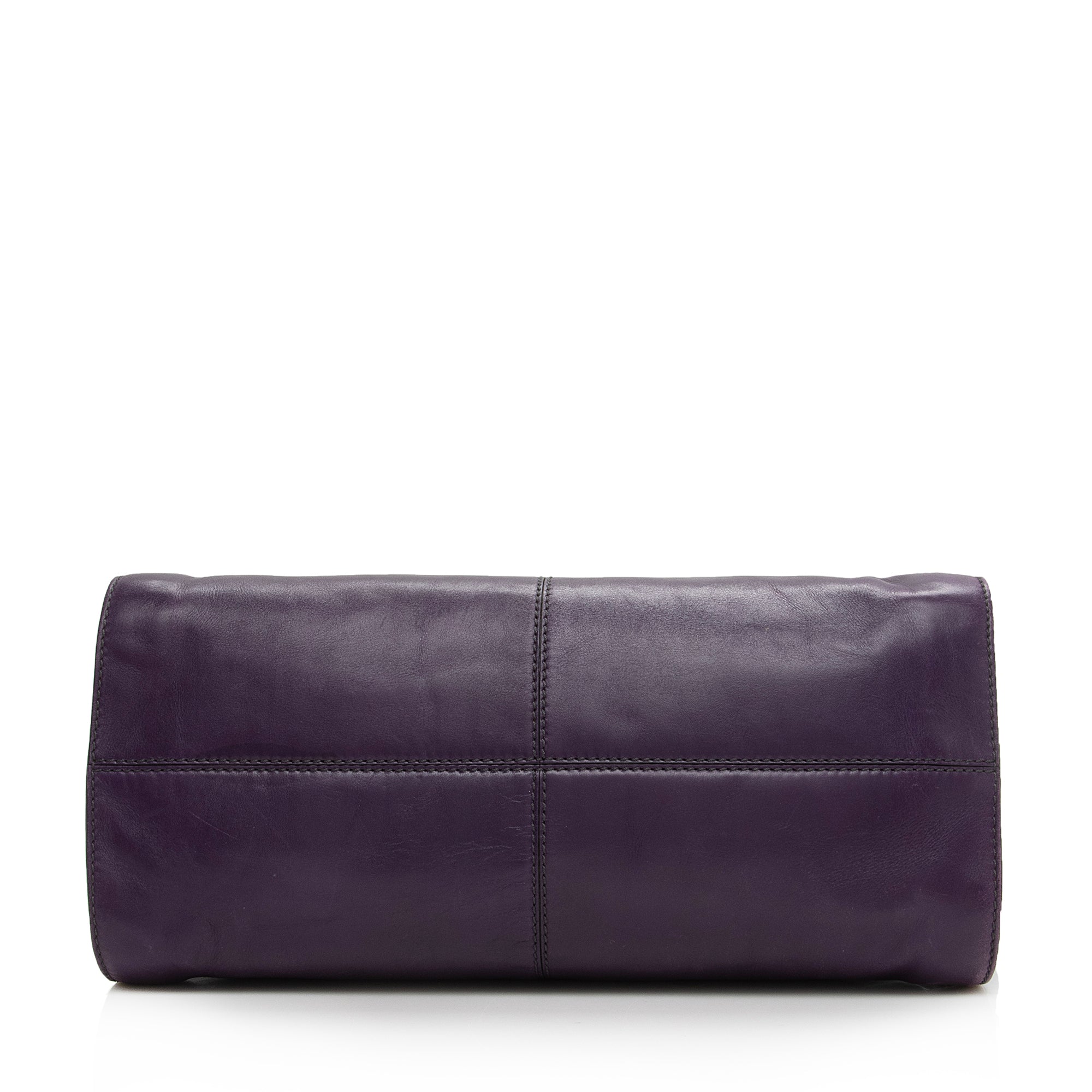 Tod's Leather Sella Media Medium Bowler Bag (SHF-22939)