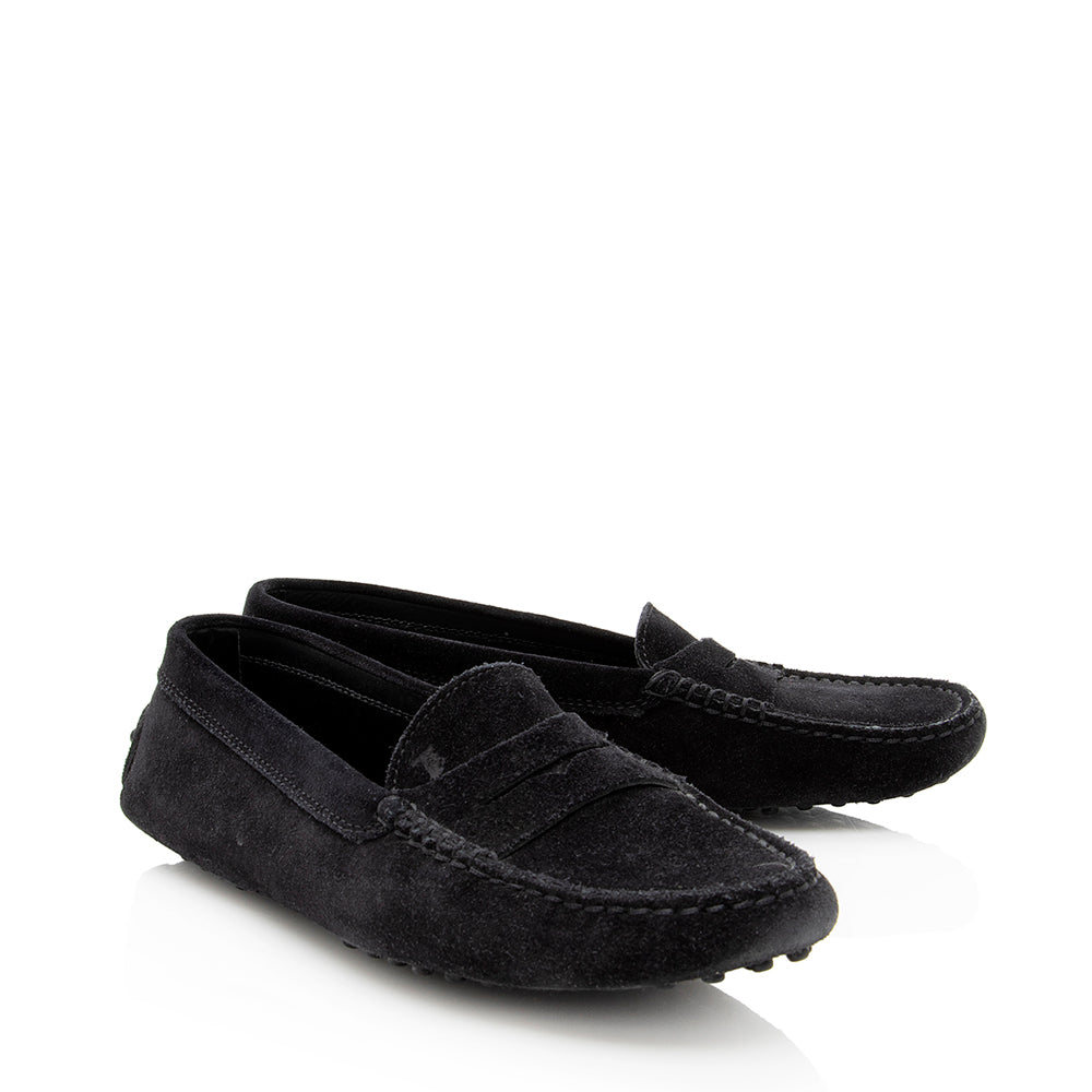 Tod's Suede Gommini Driving Moccasin - Size 7 / 37 (SHF-19318)