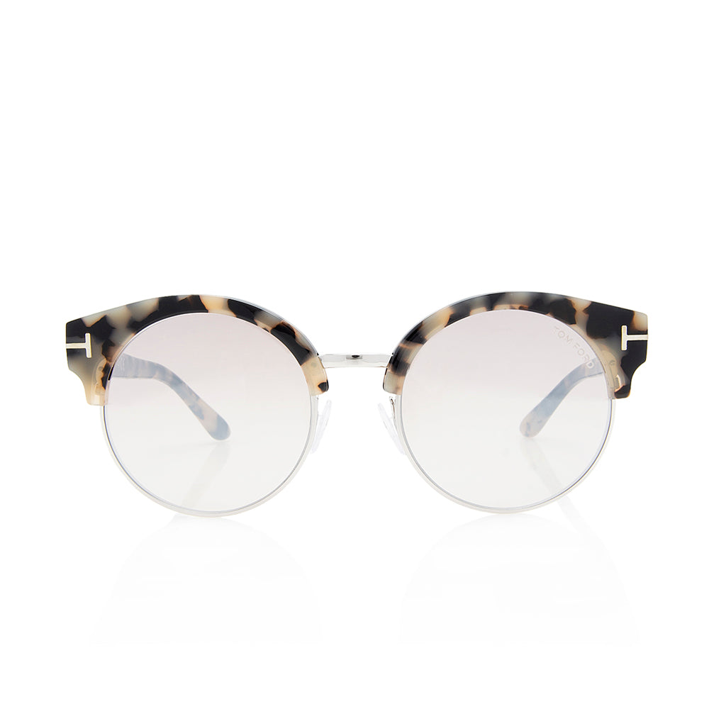 Tom Ford Alissa Clubmaster Sunglasses (SHF-11951)